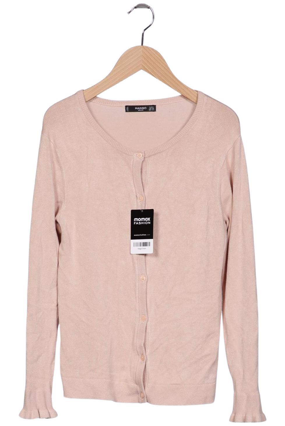 

Mango Damen Strickjacke, beige, Gr. 36
