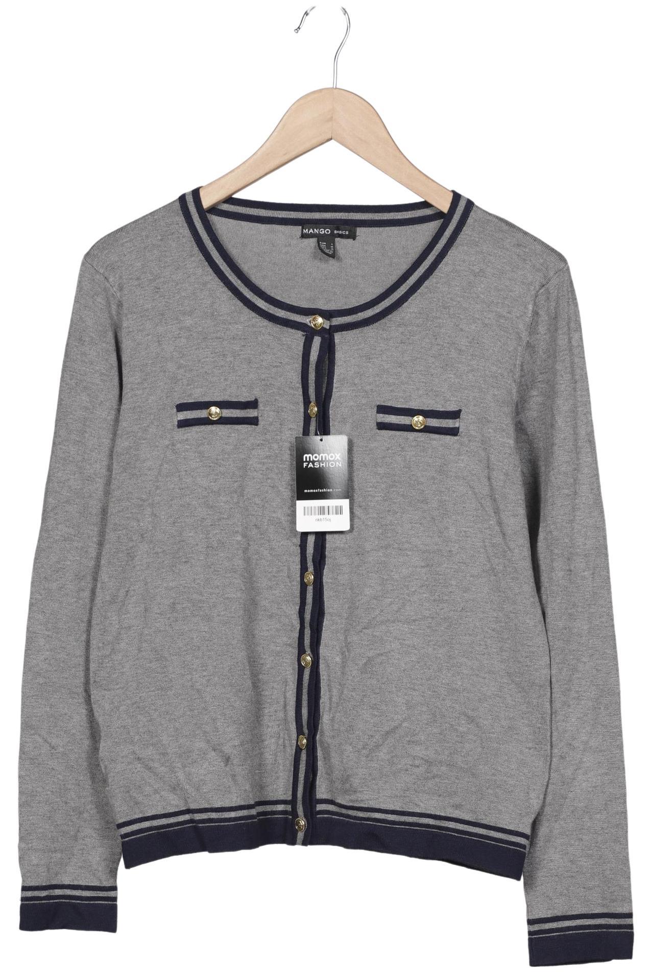 

Mango Damen Strickjacke, grau, Gr. 42