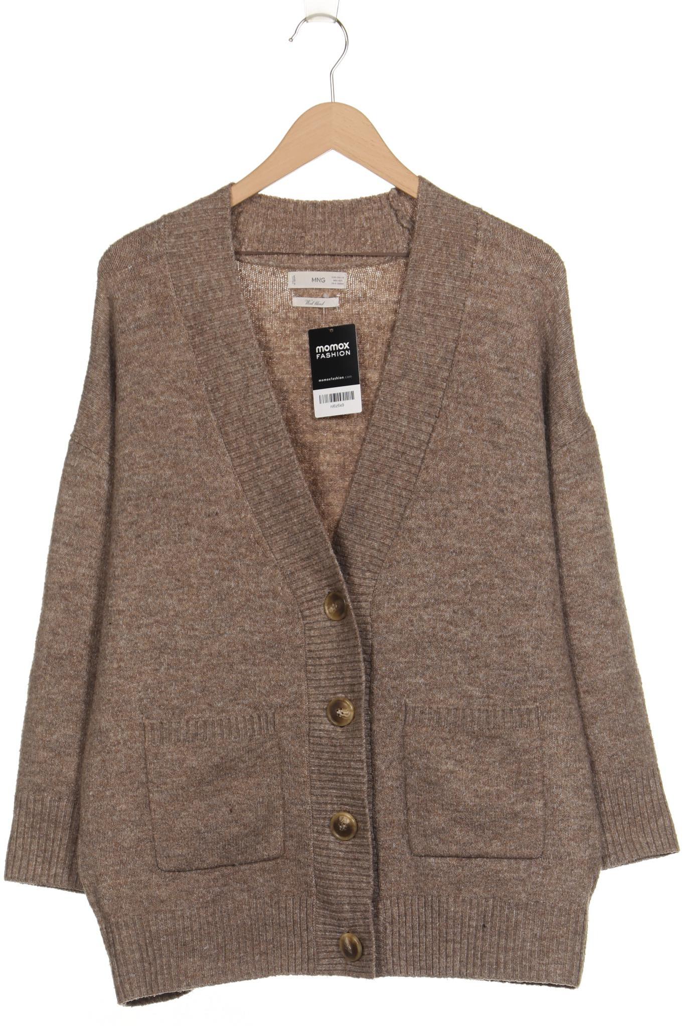

Mango Damen Strickjacke, braun, Gr. 34