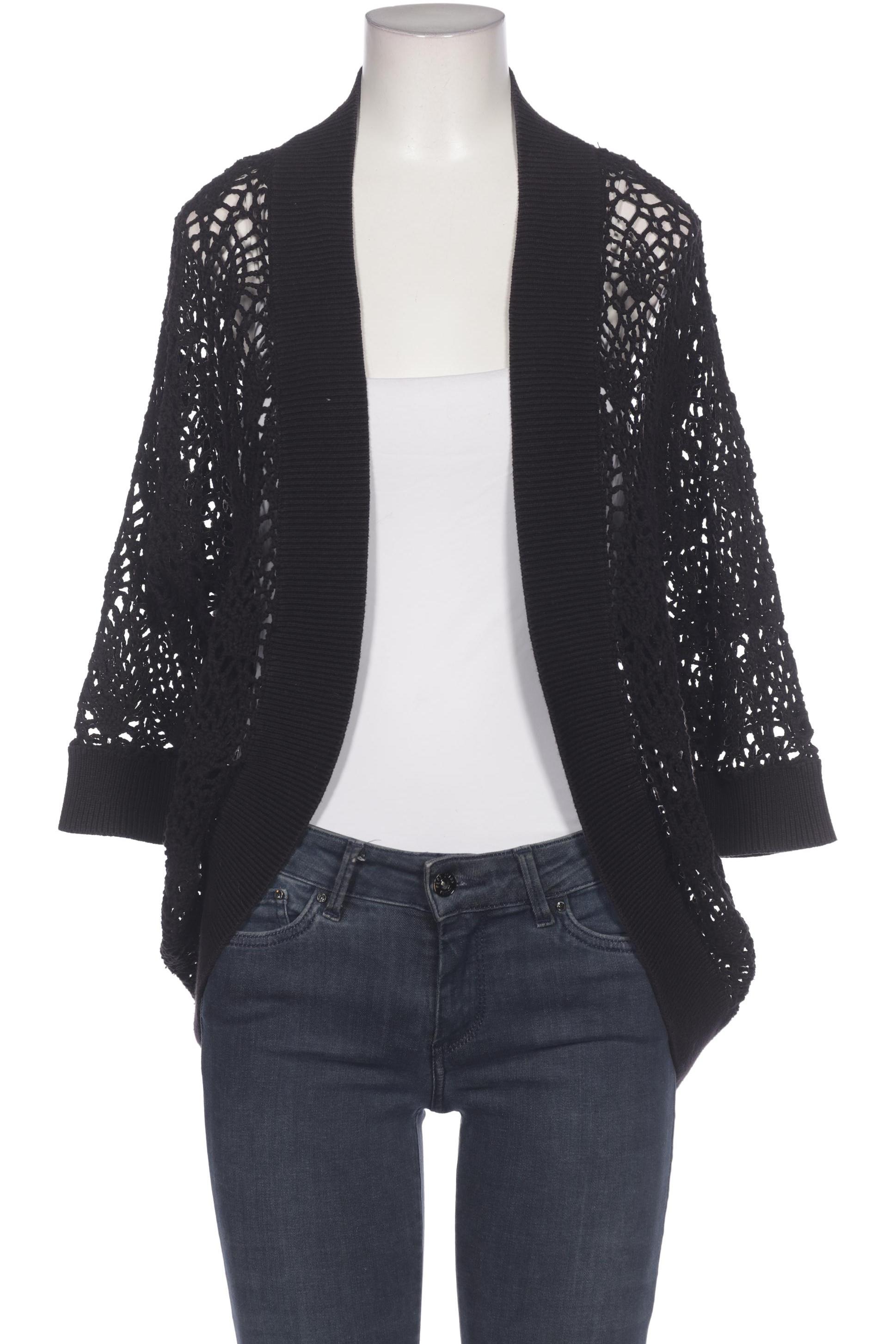 

Mango Damen Strickjacke, schwarz, Gr. 38