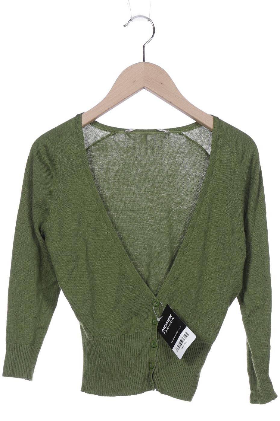 

Mango Damen Strickjacke, grün, Gr. 36