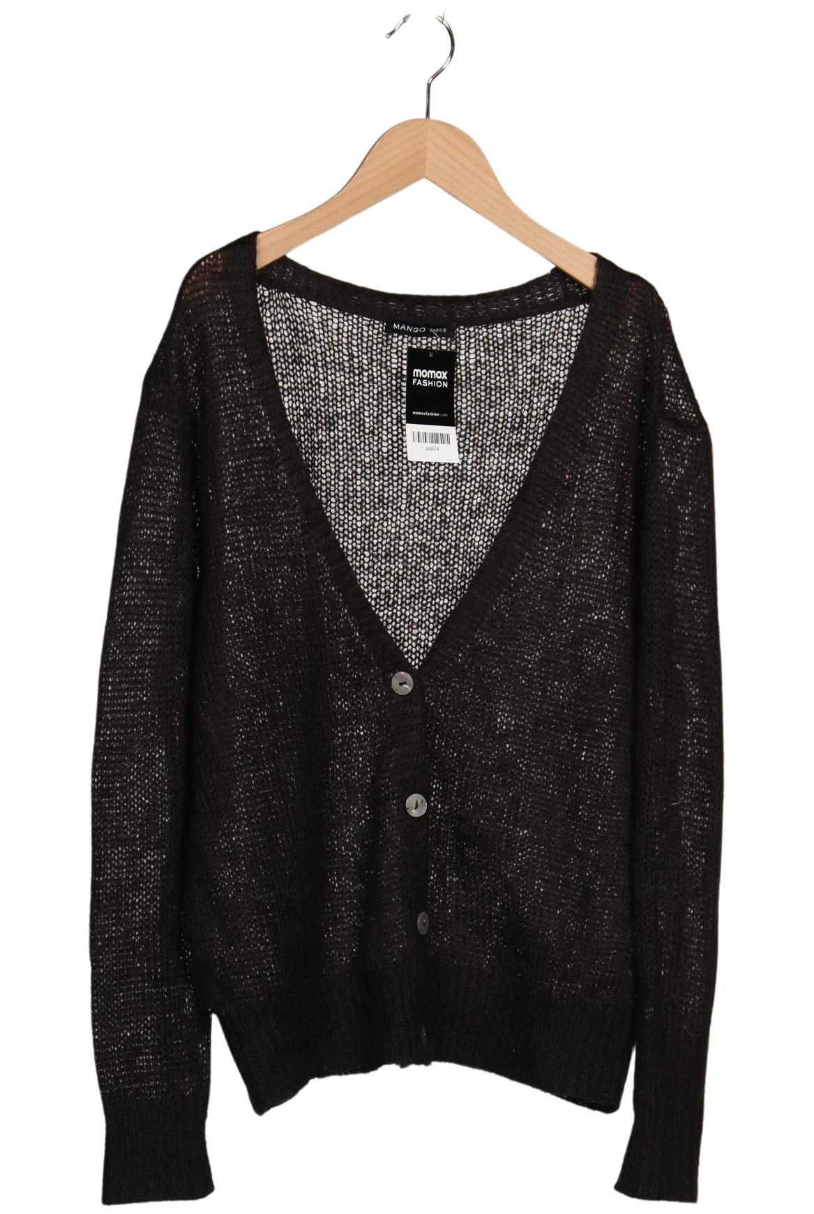 

Mango Damen Strickjacke, schwarz, Gr. 44