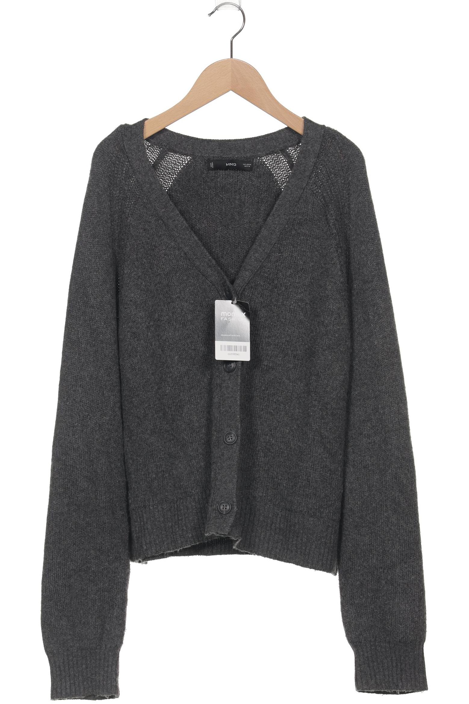 

Mango Damen Strickjacke, grau, Gr. 38