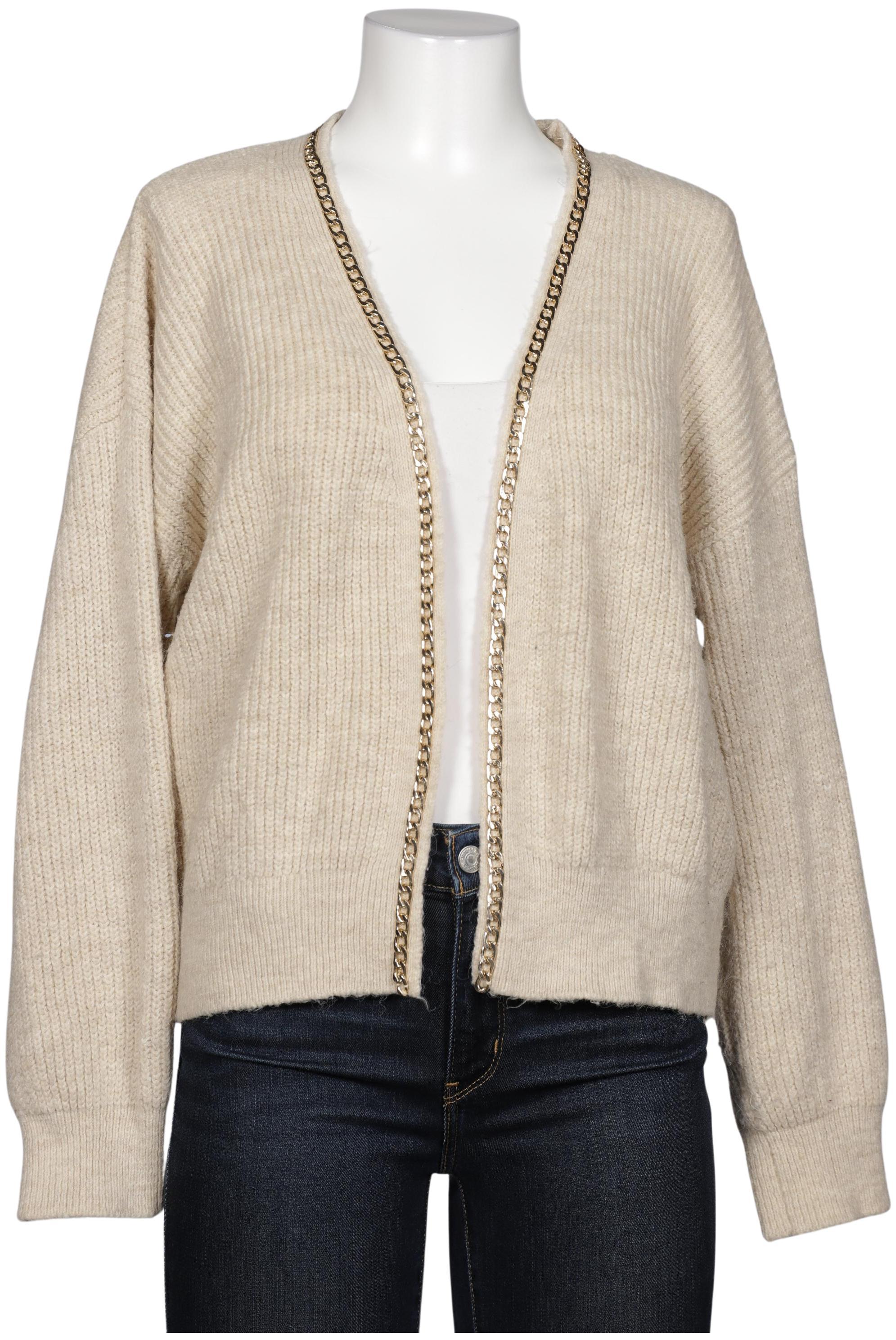 

Mango Damen Strickjacke, beige, Gr. 36