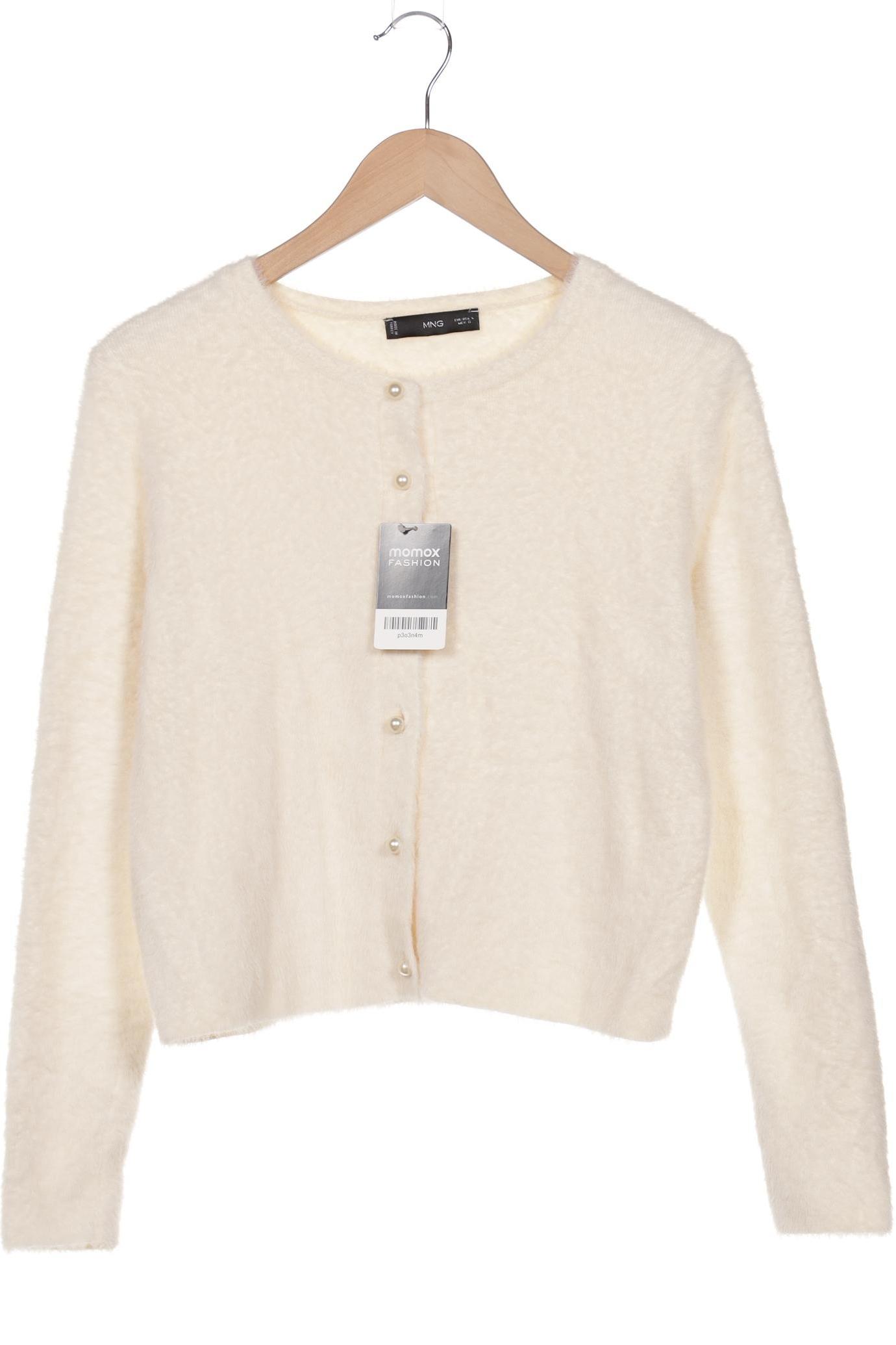 

Mango Damen Strickjacke, cremeweiß, Gr. 42