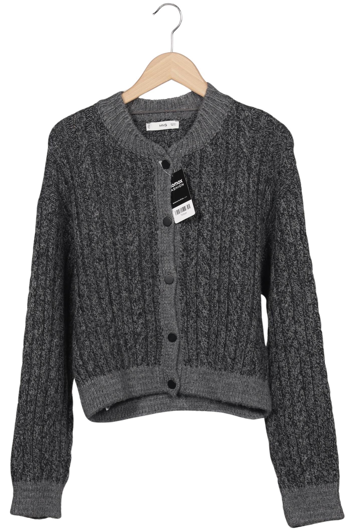 

Mango Damen Strickjacke, grau, Gr. 42