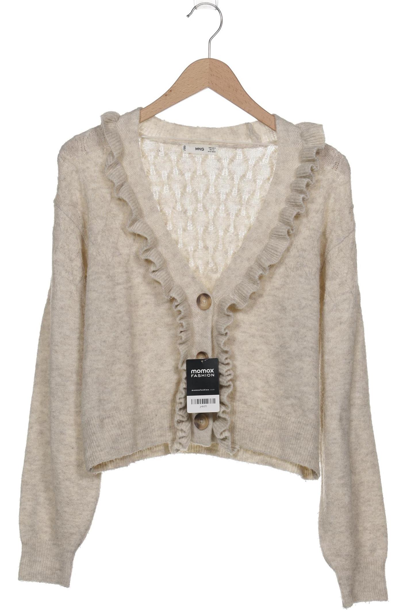 

Mango Damen Strickjacke, beige, Gr. 36