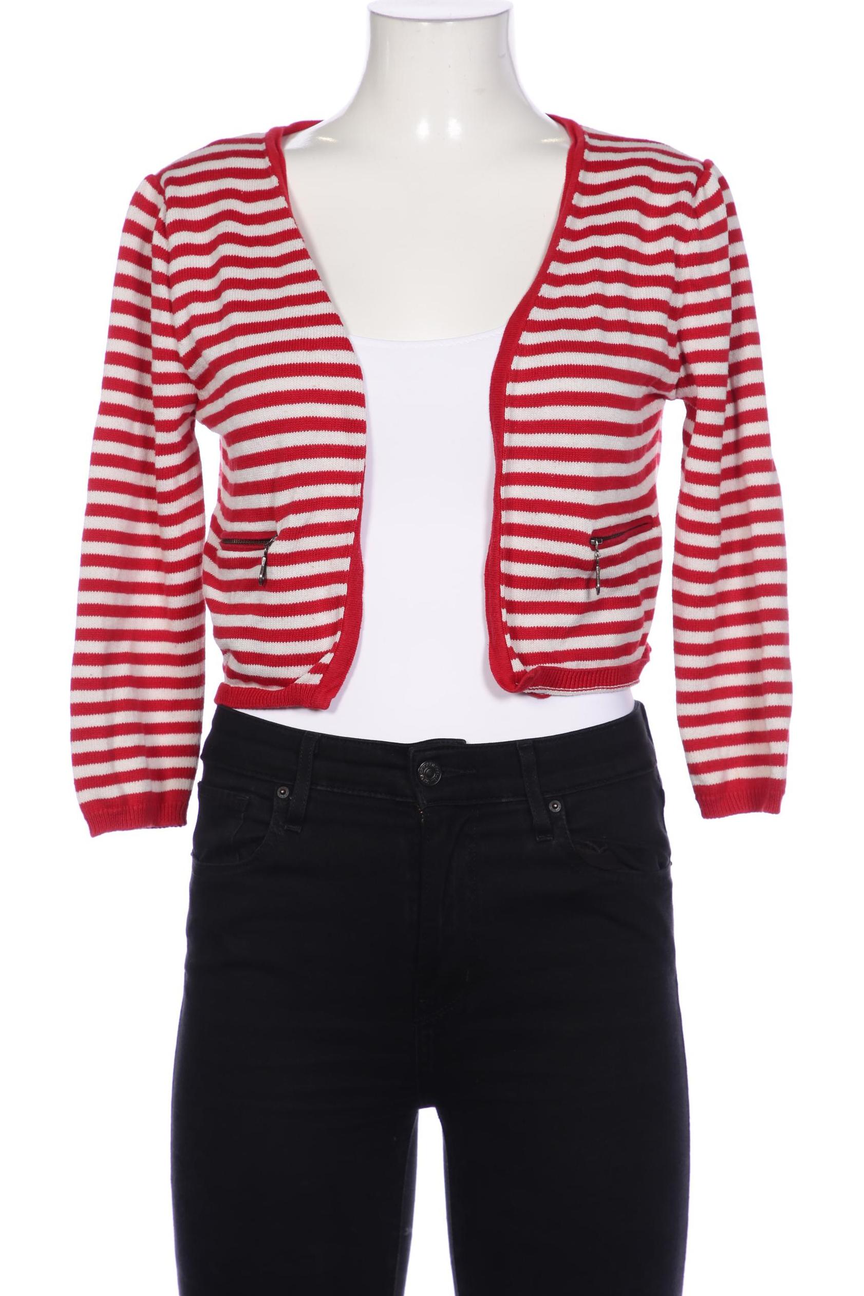 

Mango Damen Strickjacke, rot, Gr. 42