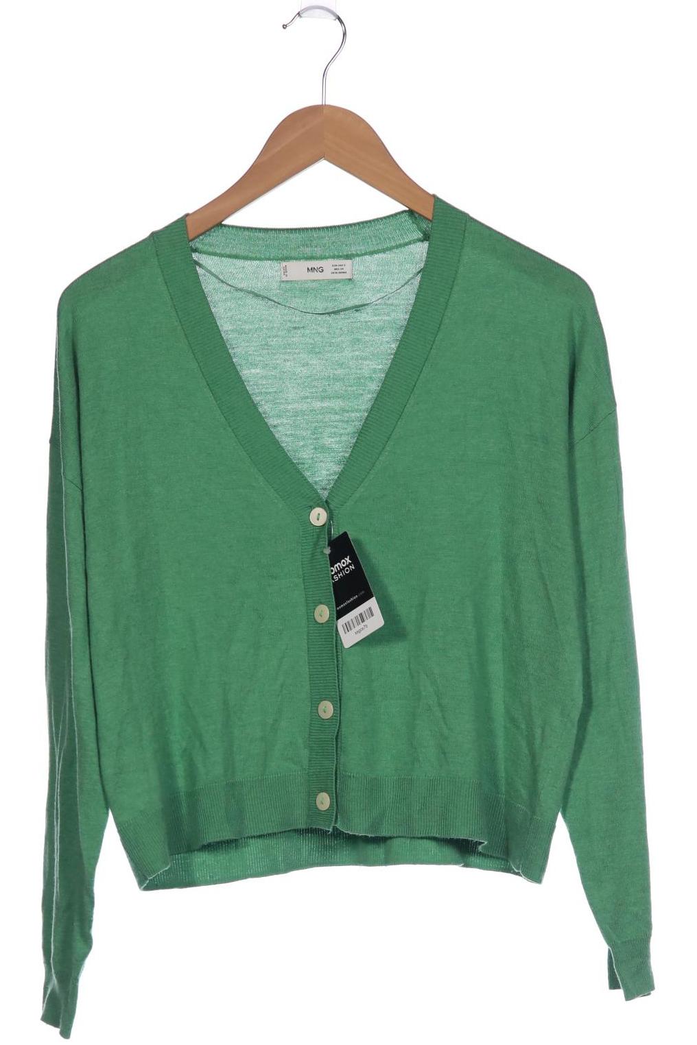 

MANGO Damen Strickjacke, grün