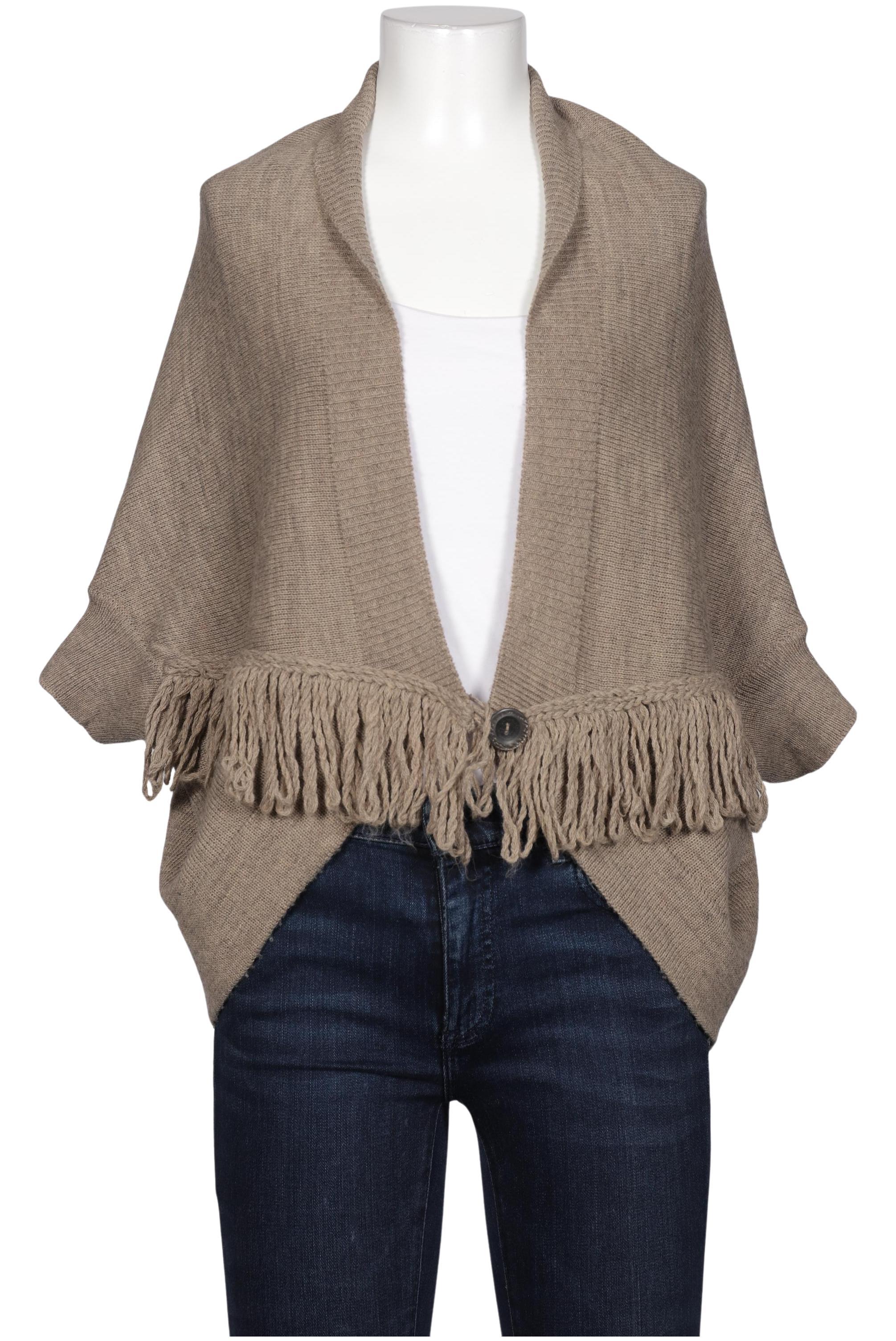 

Mango Damen Strickjacke, beige, Gr. uni