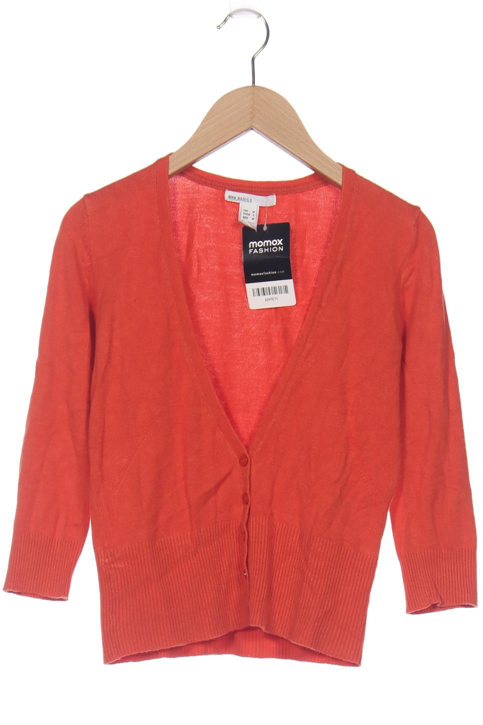 

Mango Damen Strickjacke, orange, Gr. 38