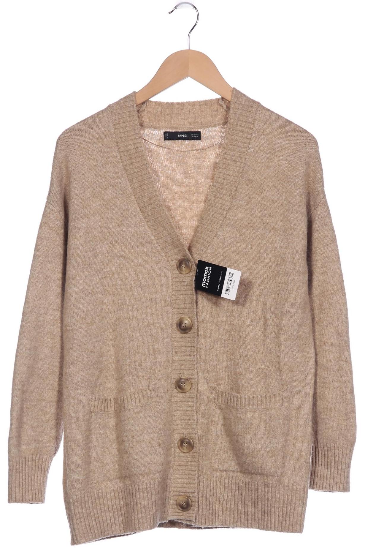 

Mango Damen Strickjacke, beige, Gr. 34