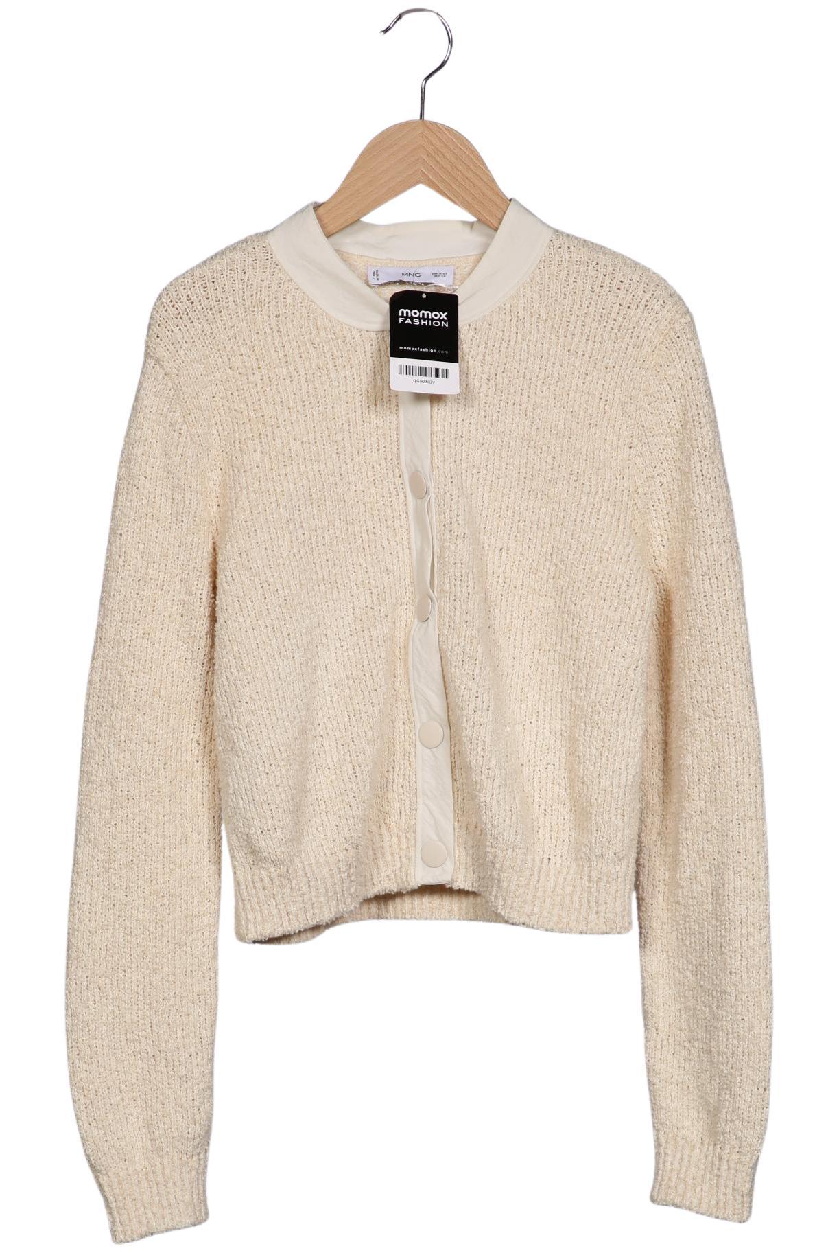 

Mango Damen Strickjacke, cremeweiß, Gr. 36