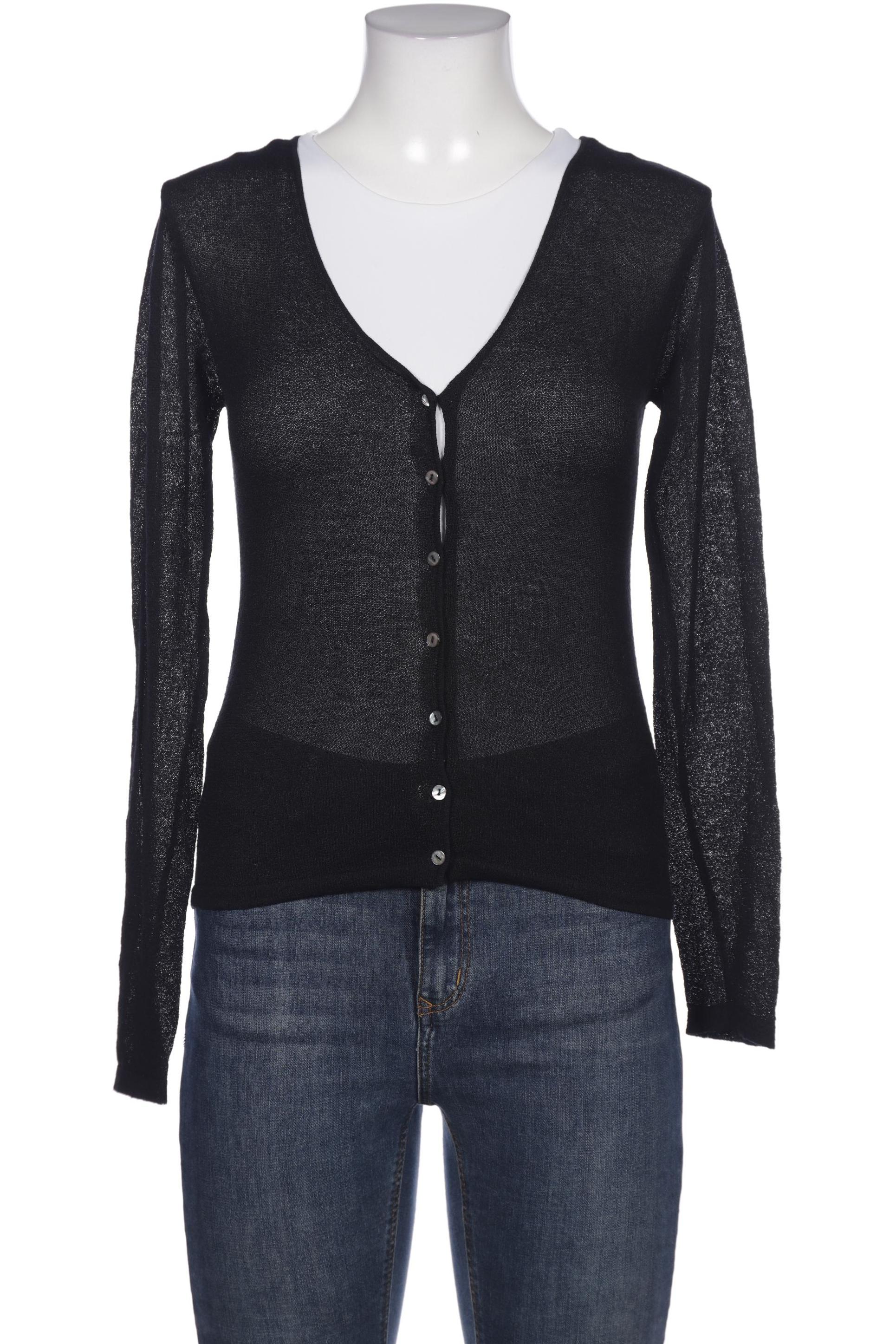 

Mango Damen Strickjacke, schwarz, Gr. 38