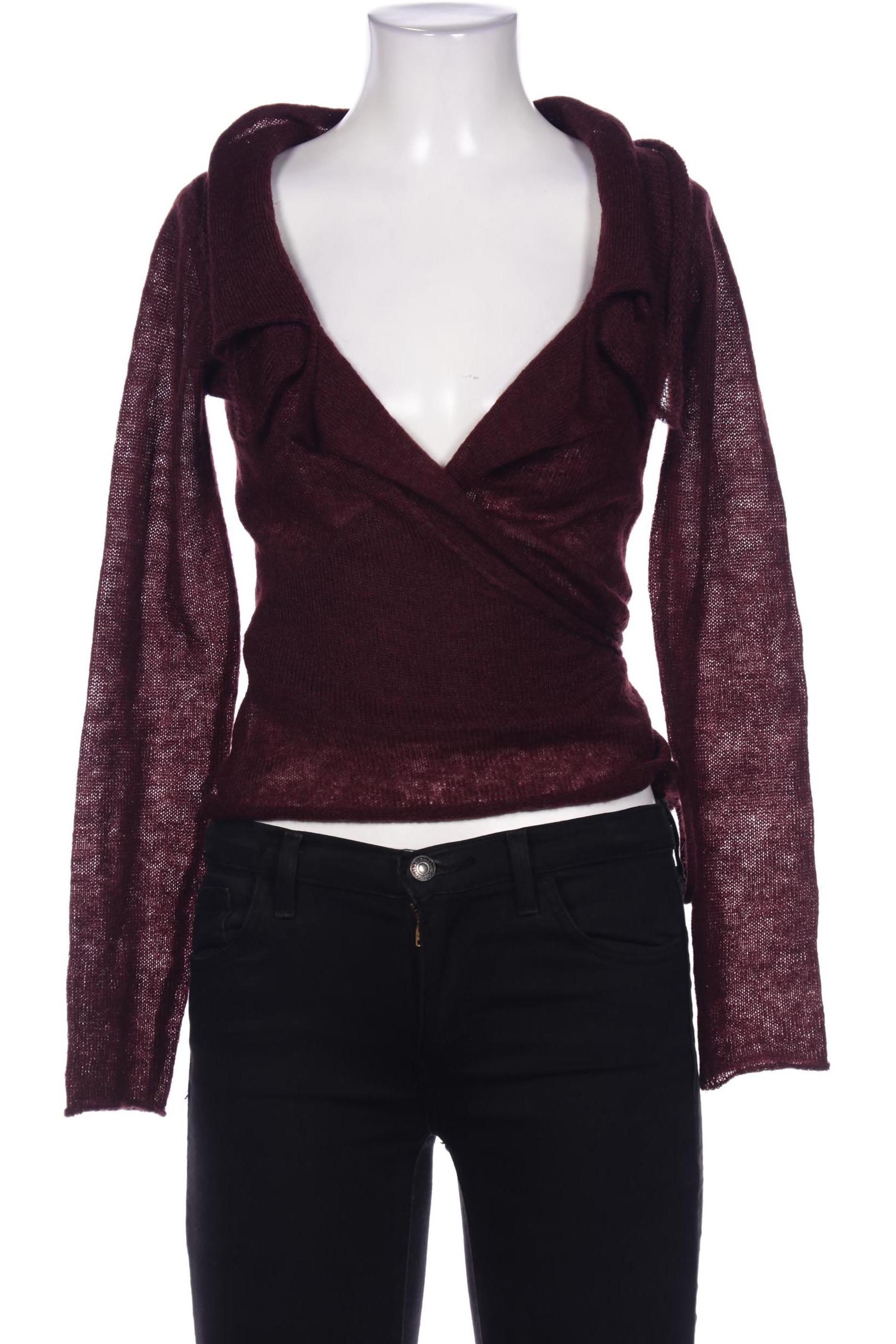 

Mango Damen Strickjacke, bordeaux, Gr. 36