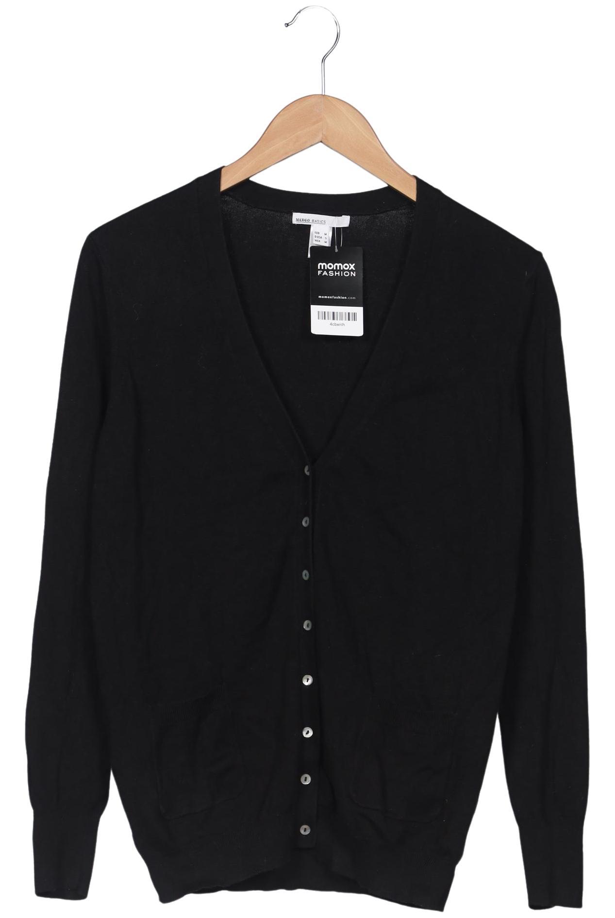 

Mango Damen Strickjacke, schwarz, Gr. 38