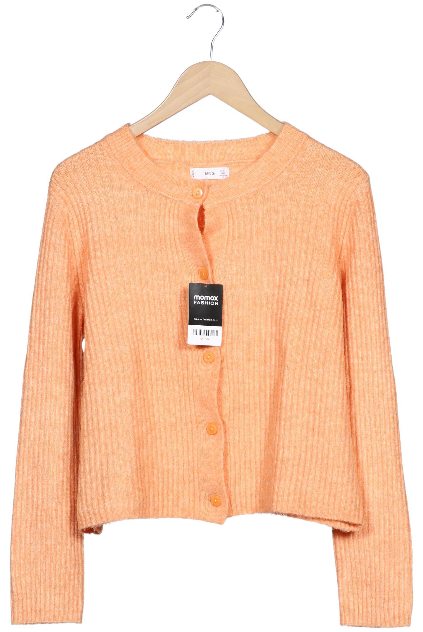 

Mango Damen Strickjacke, orange, Gr. 42