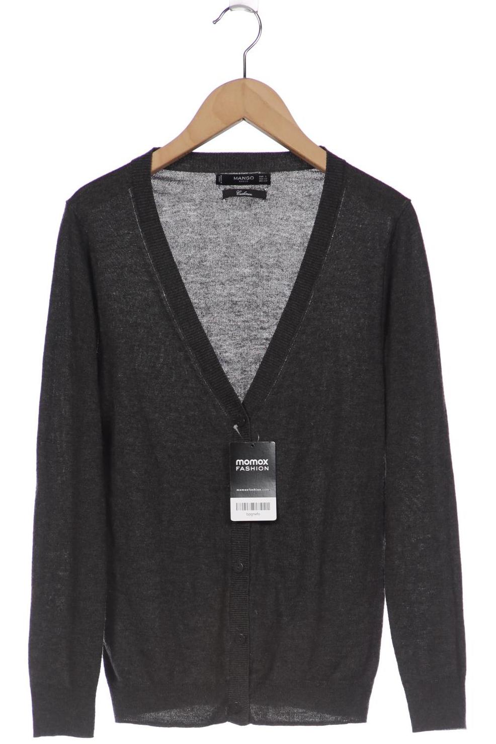 

Mango Damen Strickjacke, grau, Gr. 36