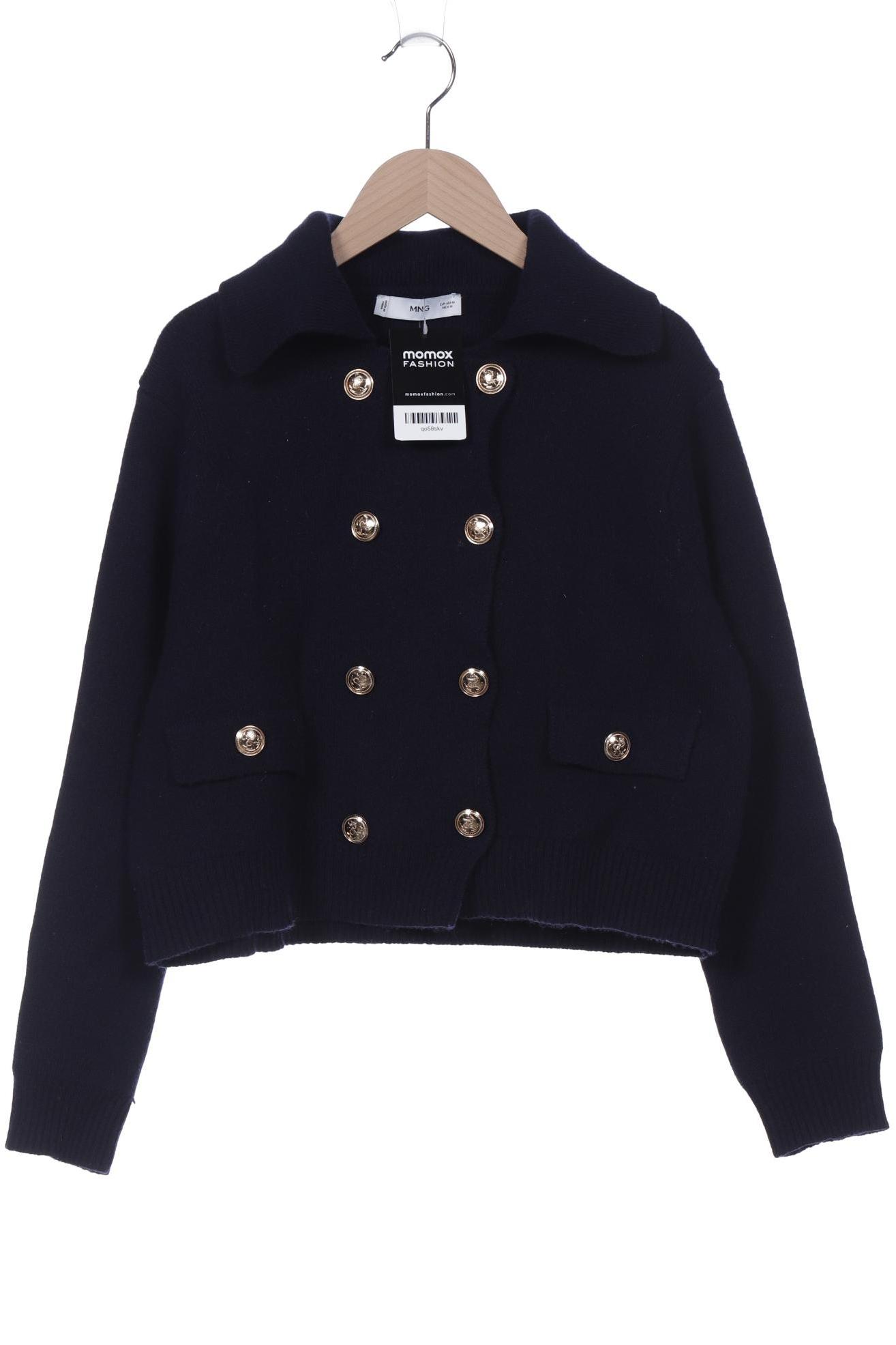 

Mango Damen Strickjacke, marineblau, Gr. 38