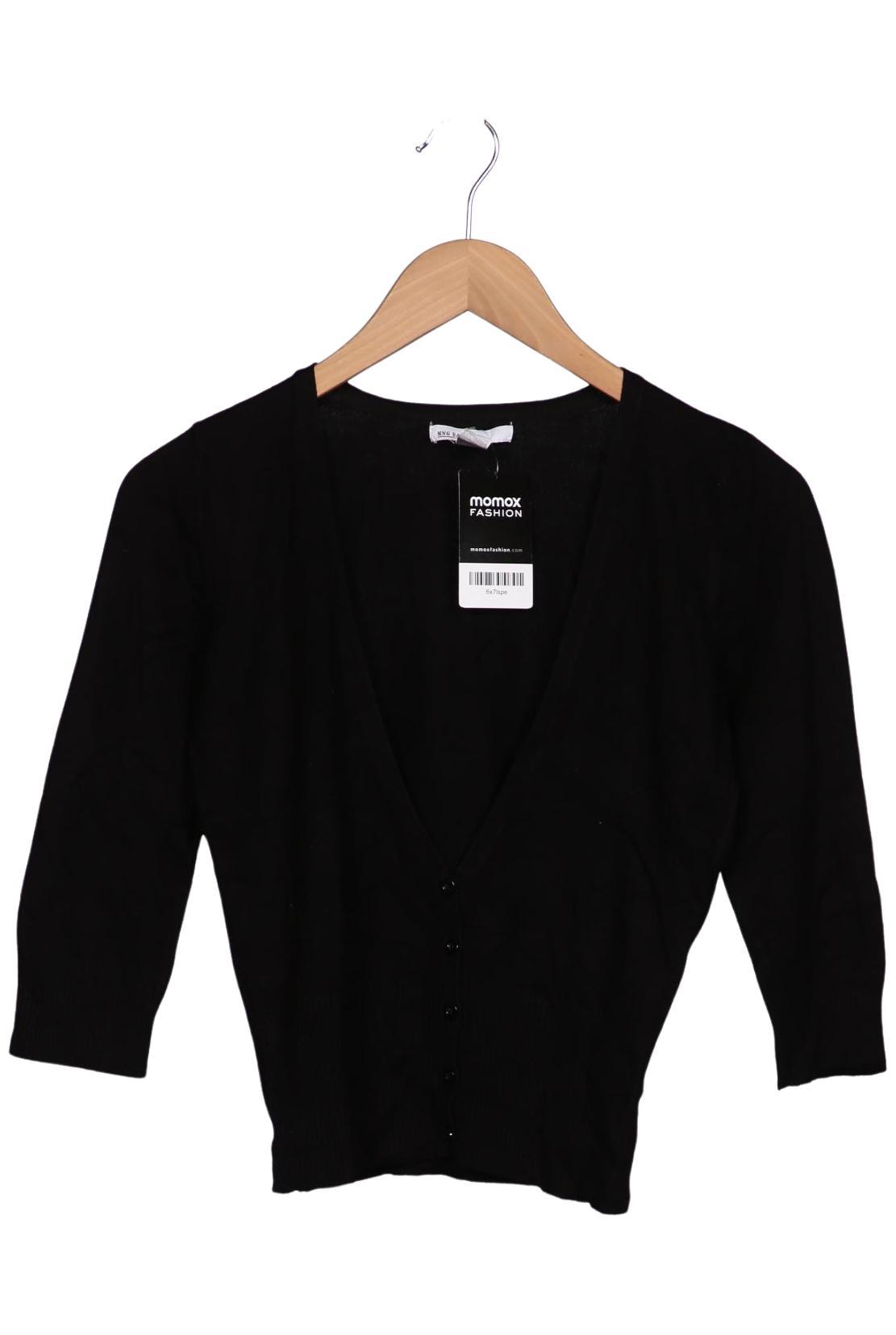 

Mango Damen Strickjacke, schwarz, Gr. 38