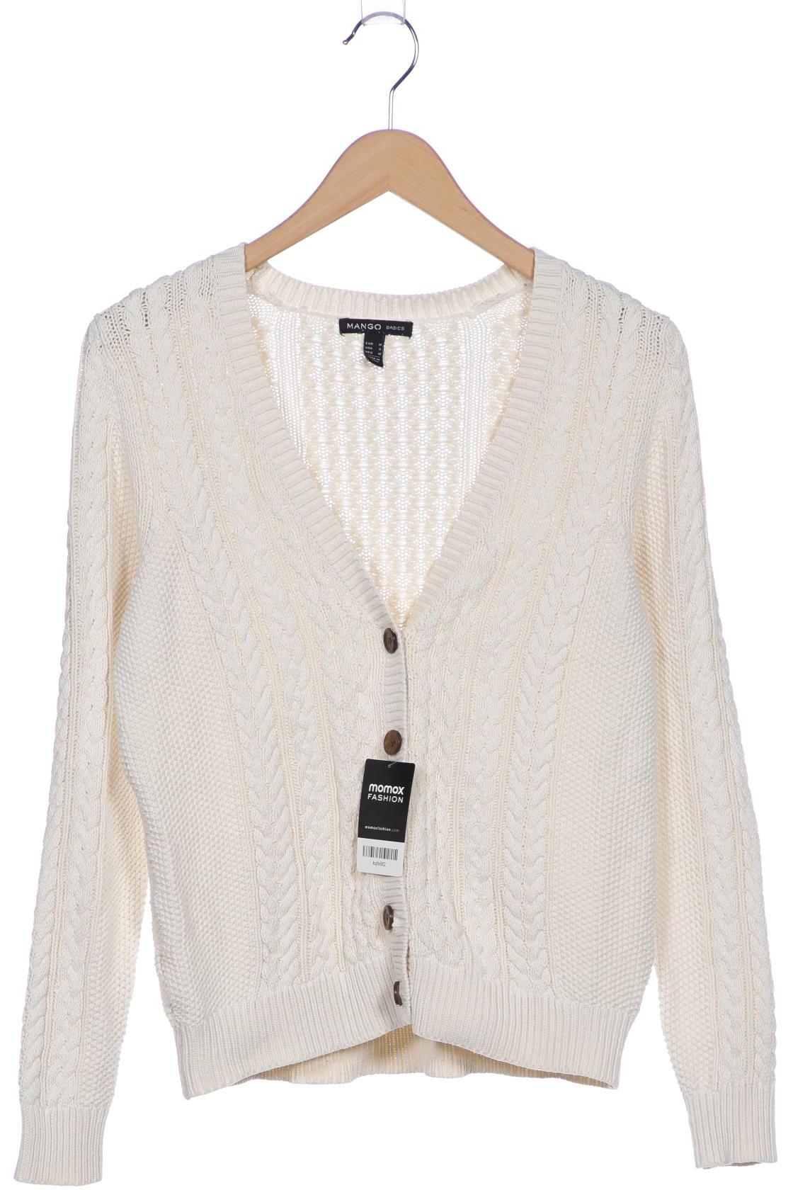

Mango Damen Strickjacke, cremeweiß, Gr. 38