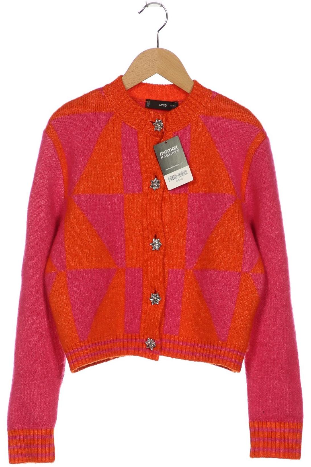 

Mango Damen Strickjacke, pink, Gr. 34