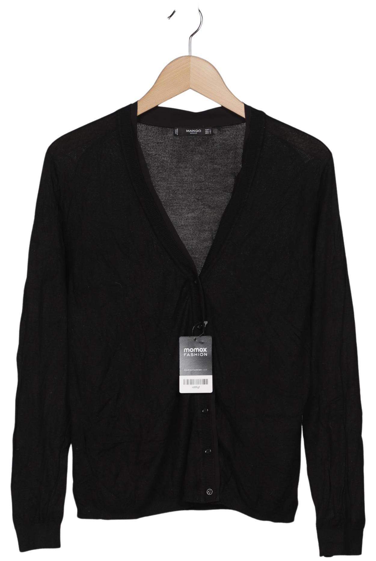 

Mango Damen Strickjacke, schwarz, Gr. 42