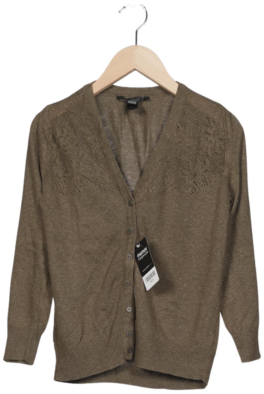 

Mango Damen Strickjacke, grün, Gr. 38