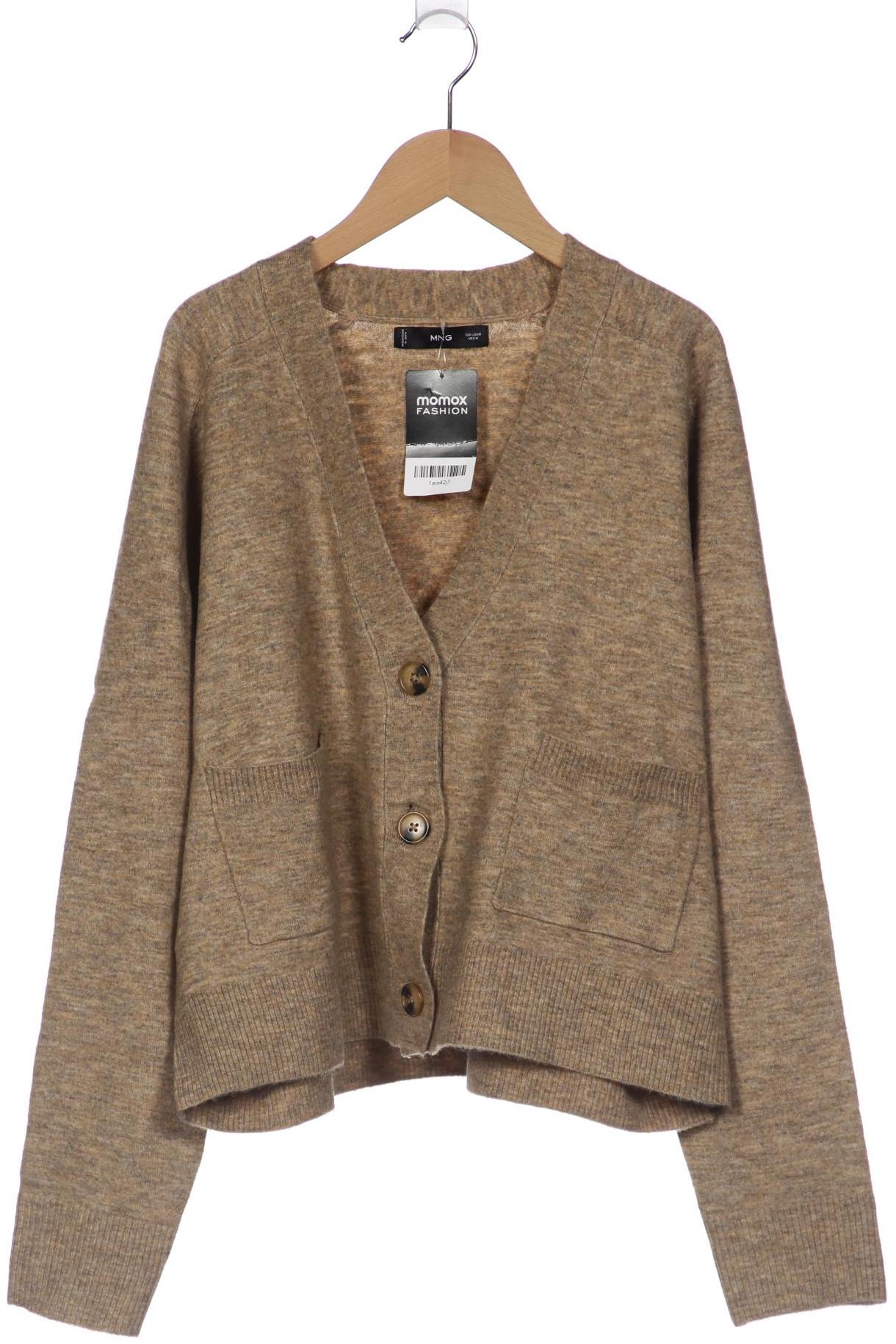 

Mango Damen Strickjacke, beige, Gr. 38