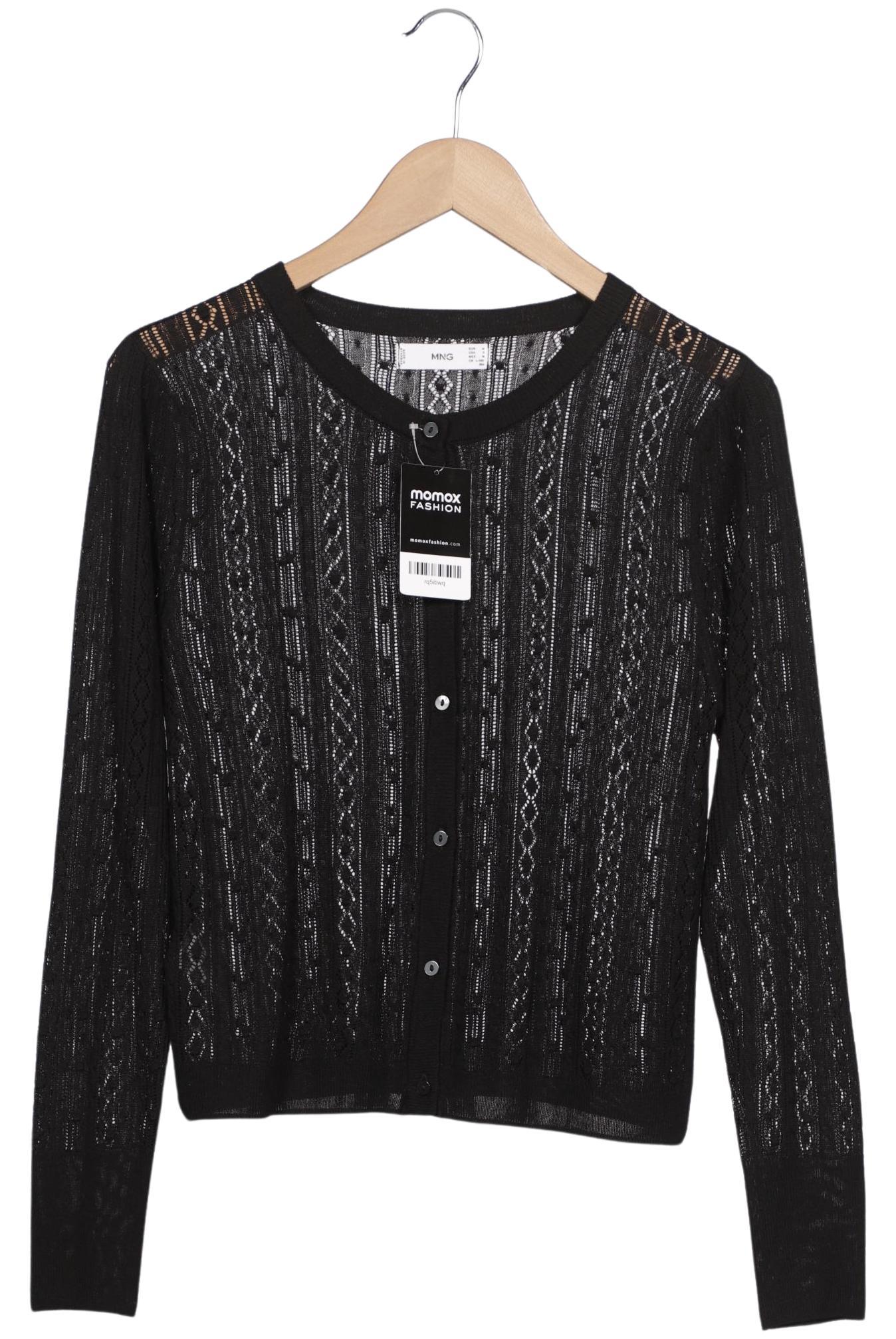 

Mango Damen Strickjacke, schwarz, Gr. 38