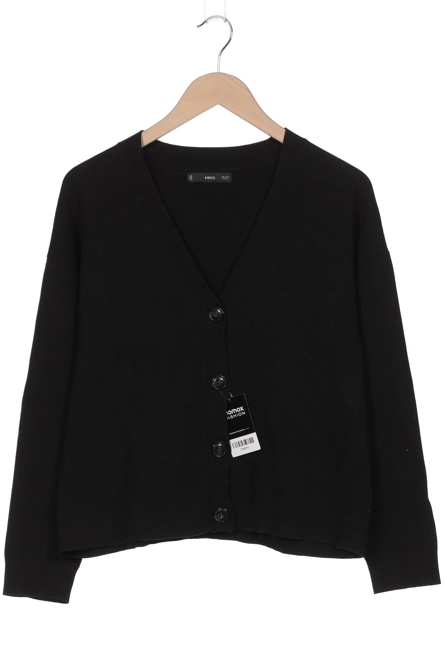 

Mango Damen Strickjacke, schwarz, Gr. 38