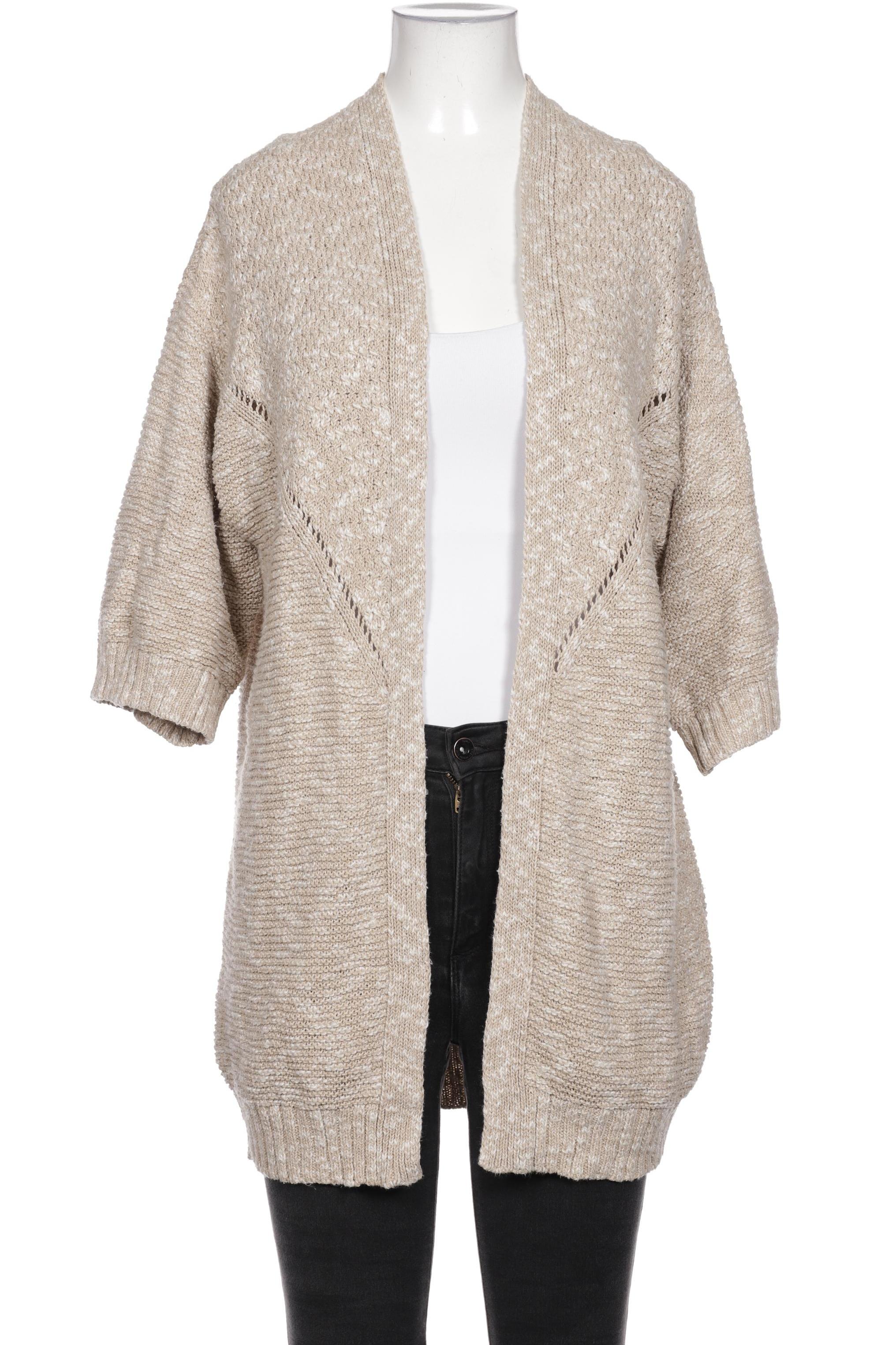 

Mango Damen Strickjacke, beige, Gr. 36