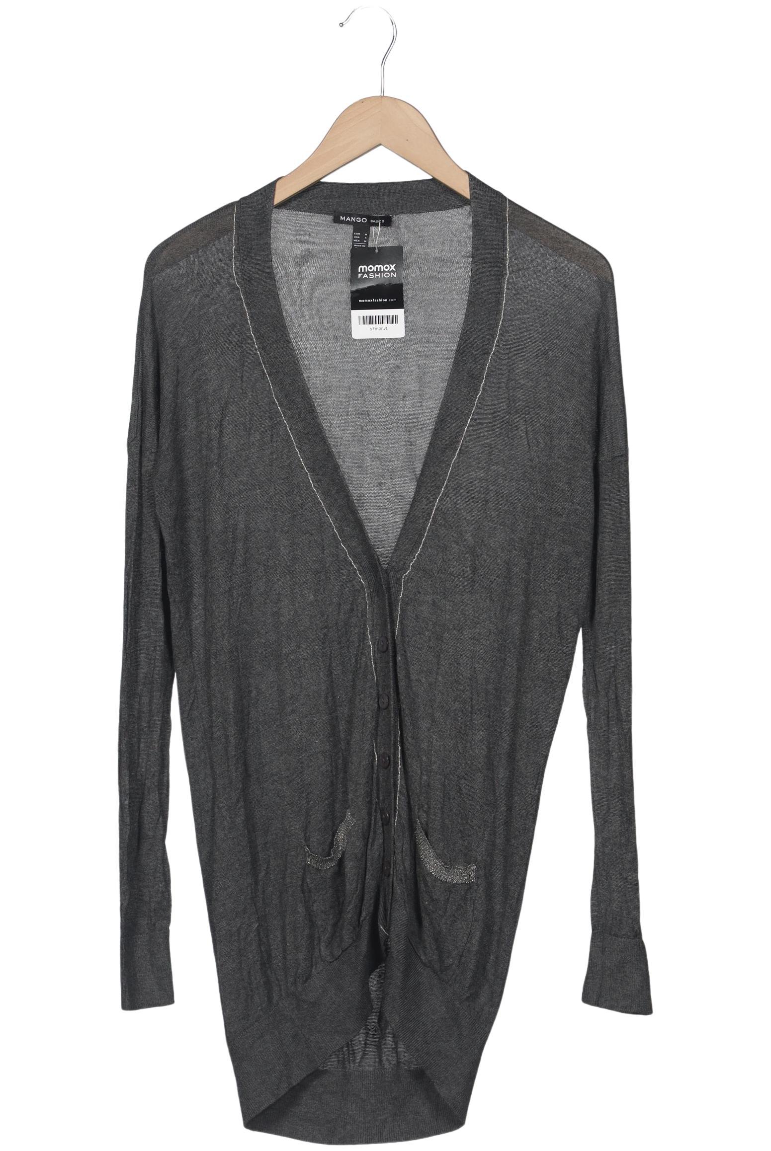 

Mango Damen Strickjacke, grau, Gr. 38
