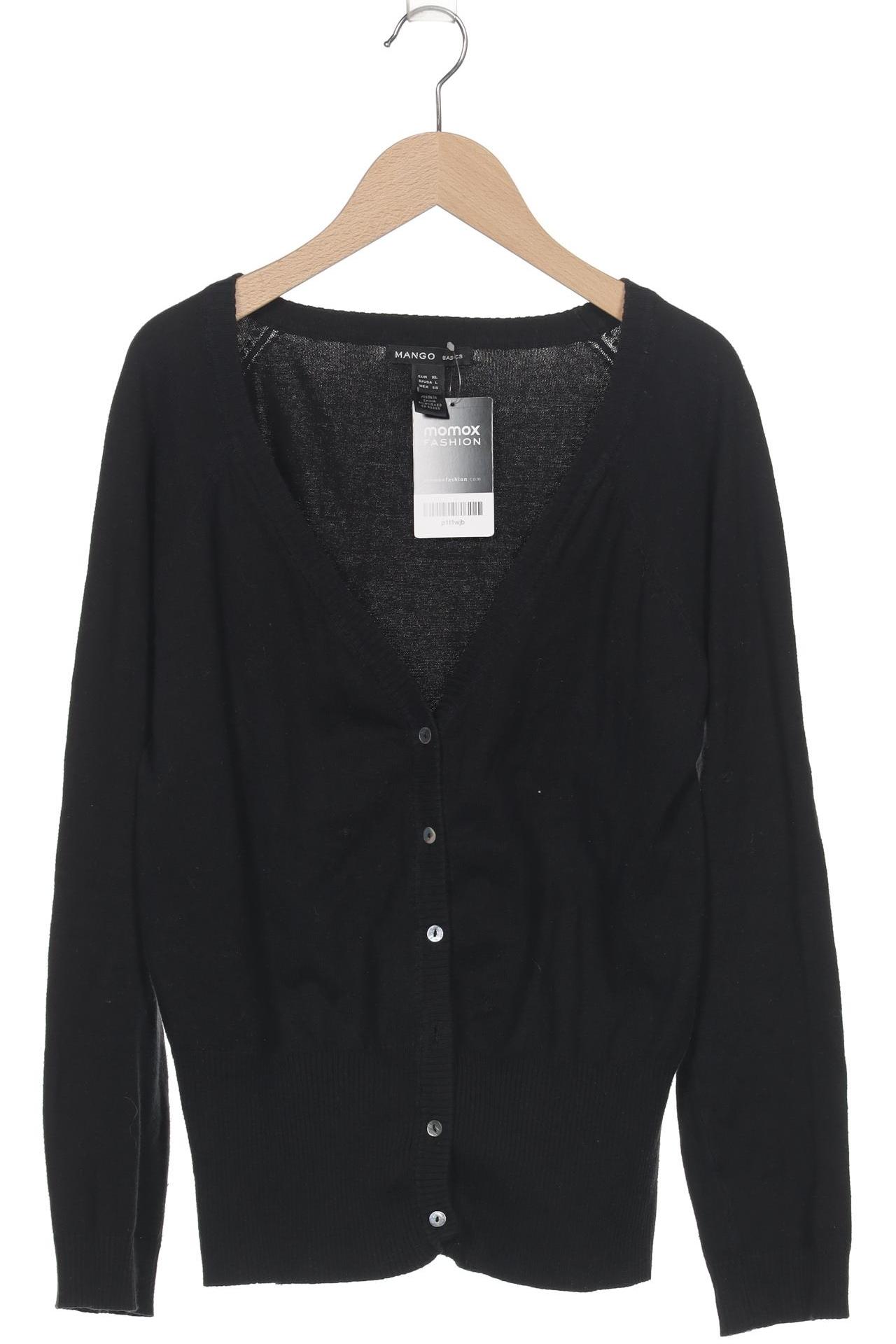 

Mango Damen Strickjacke, schwarz, Gr. 44