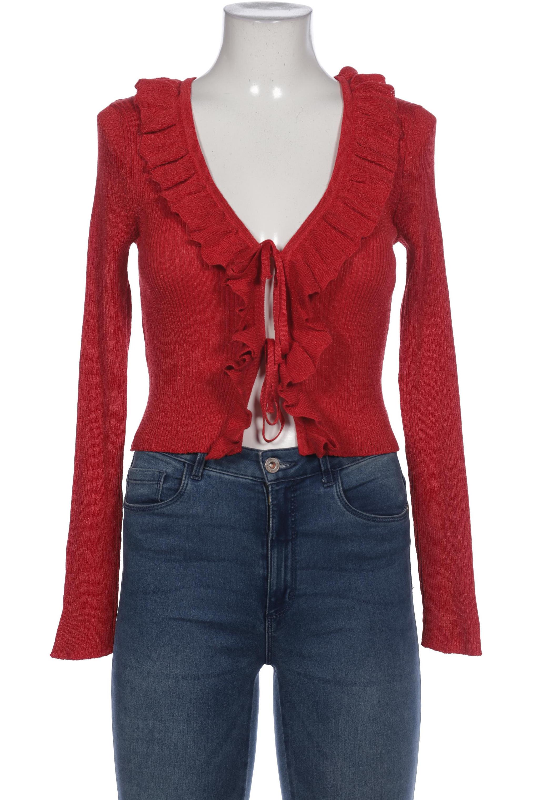 

Mango Damen Strickjacke, rot, Gr. 42