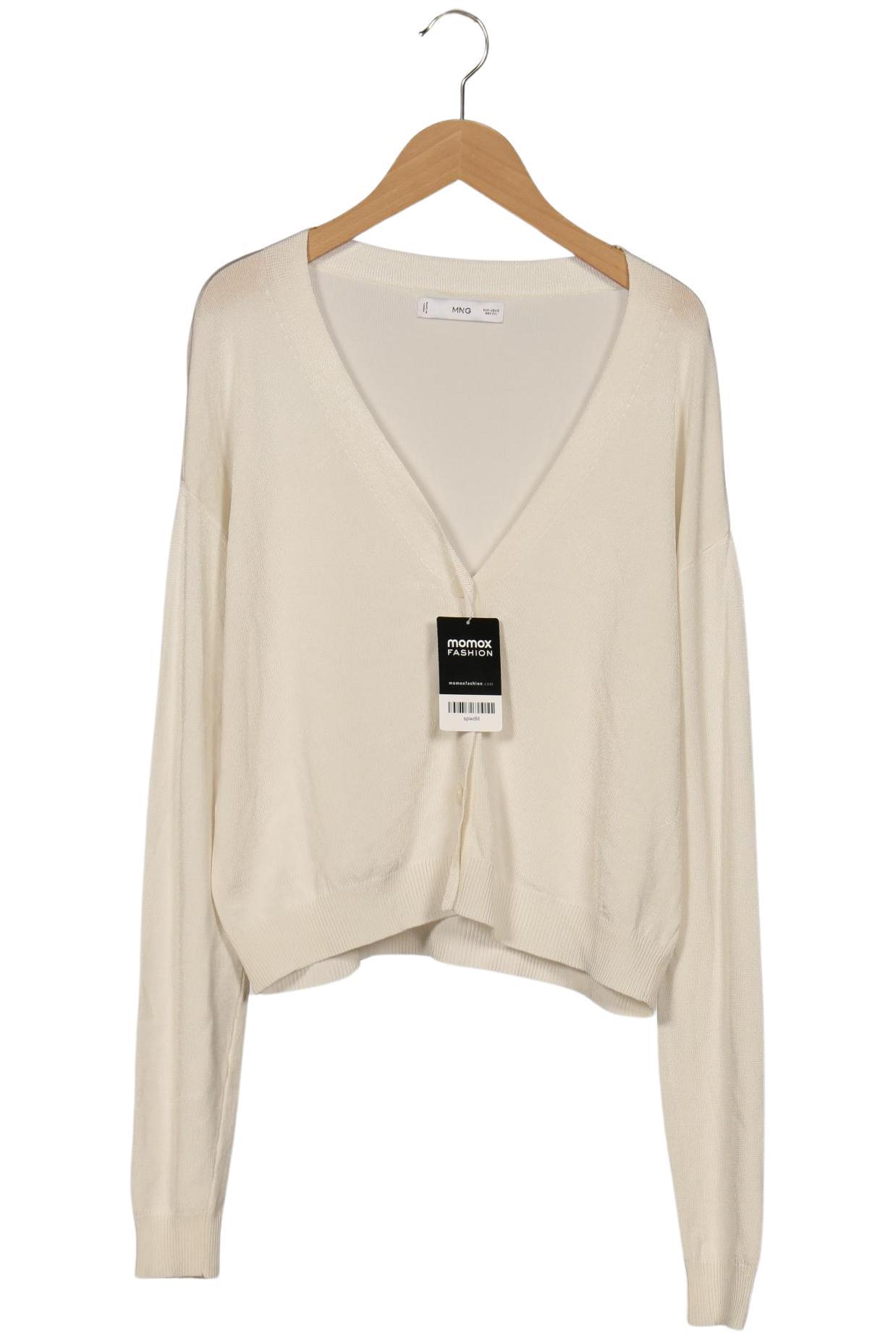 

Mango Damen Strickjacke, cremeweiß, Gr. 36