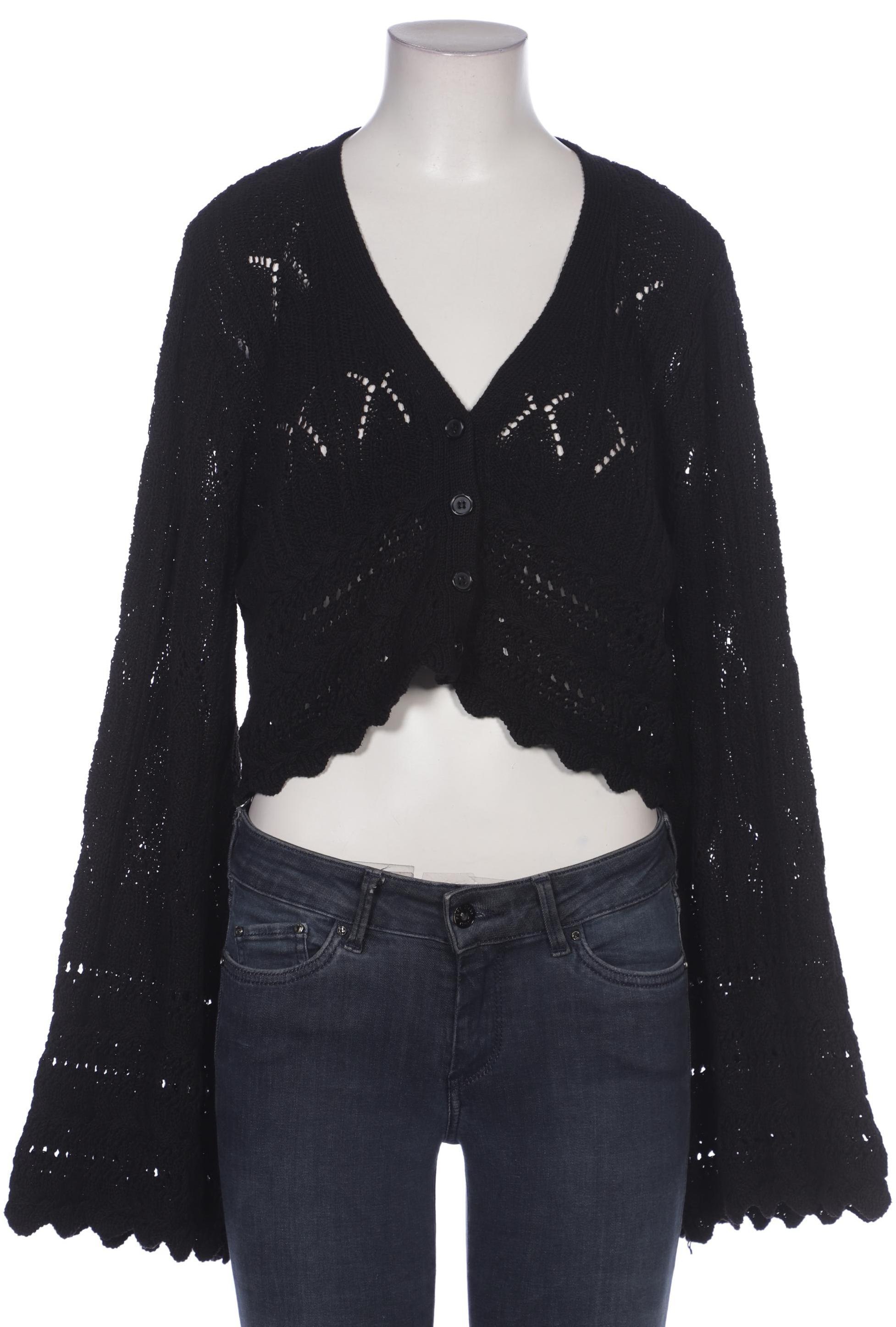 

Mango Damen Strickjacke, schwarz, Gr. 36