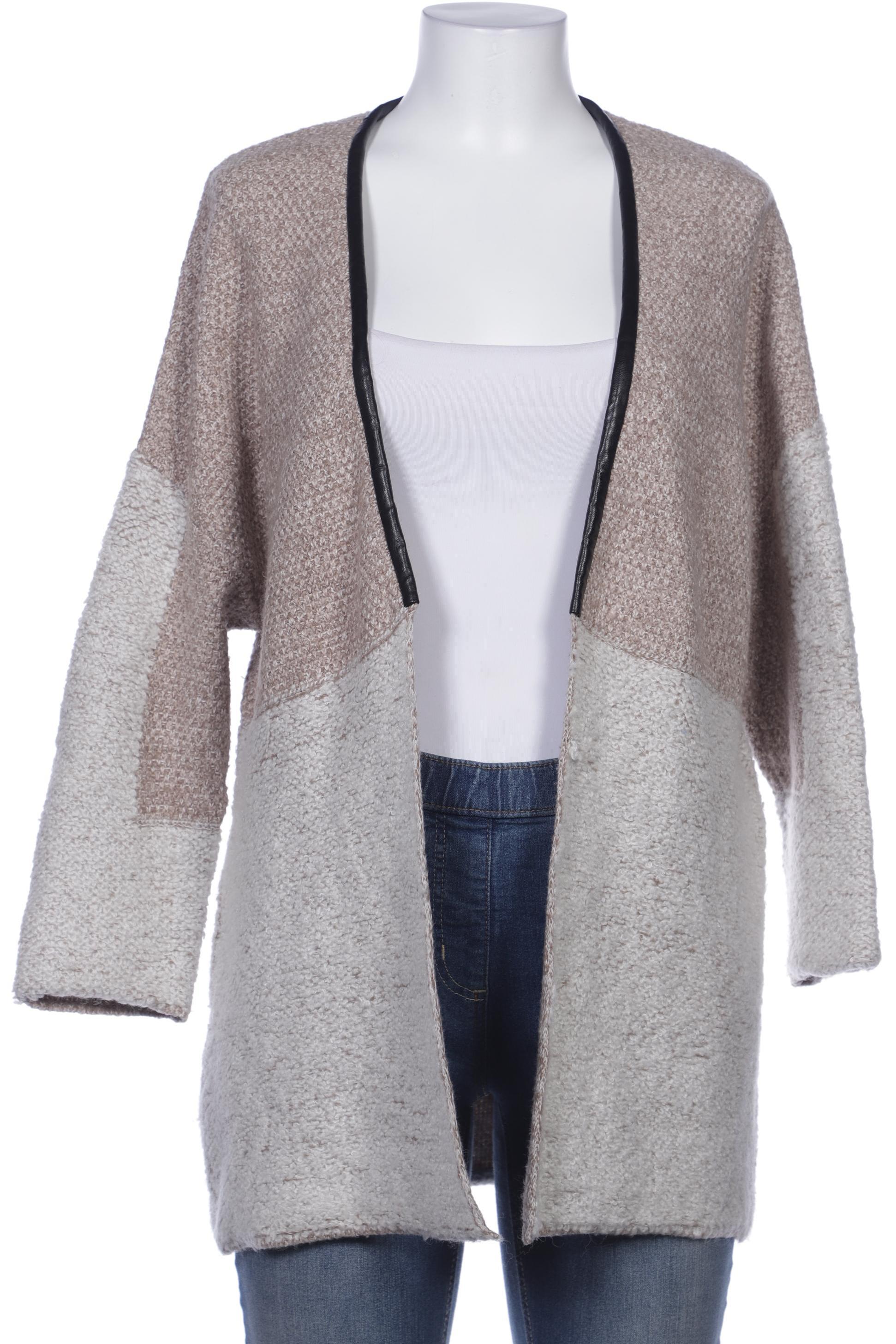 

Mango Damen Strickjacke, beige, Gr. 38