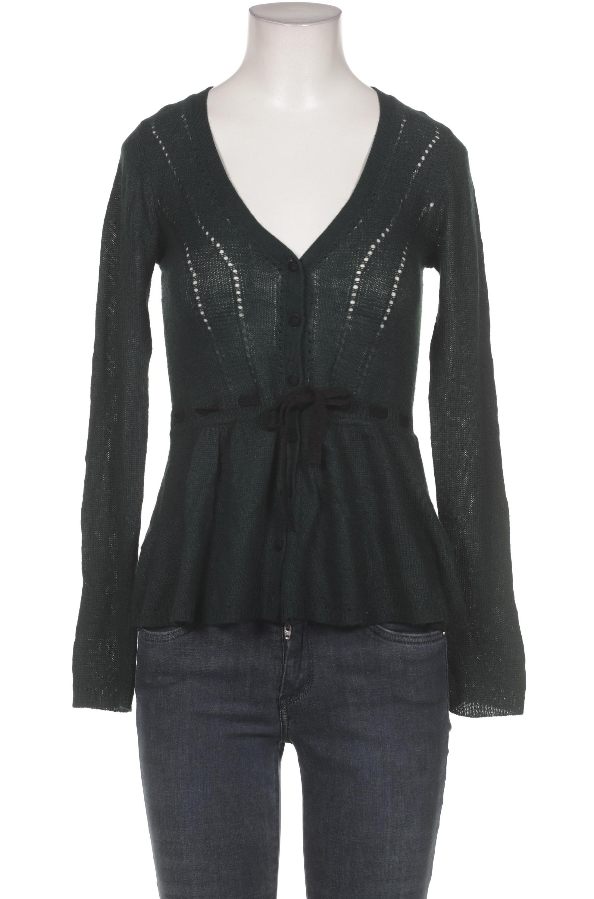 

Mango Damen Strickjacke, grün, Gr. 36