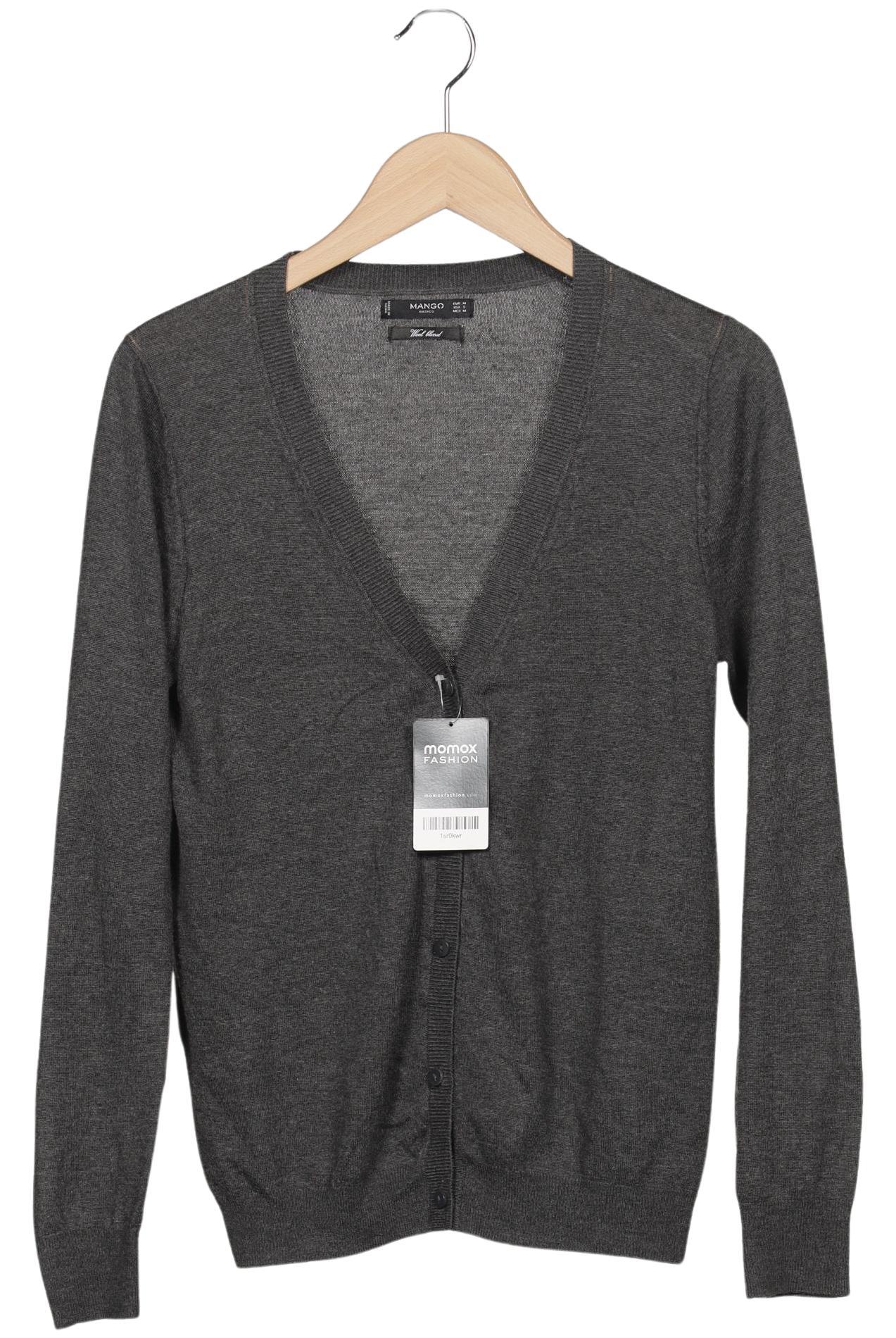 

Mango Damen Strickjacke, grau, Gr. 38