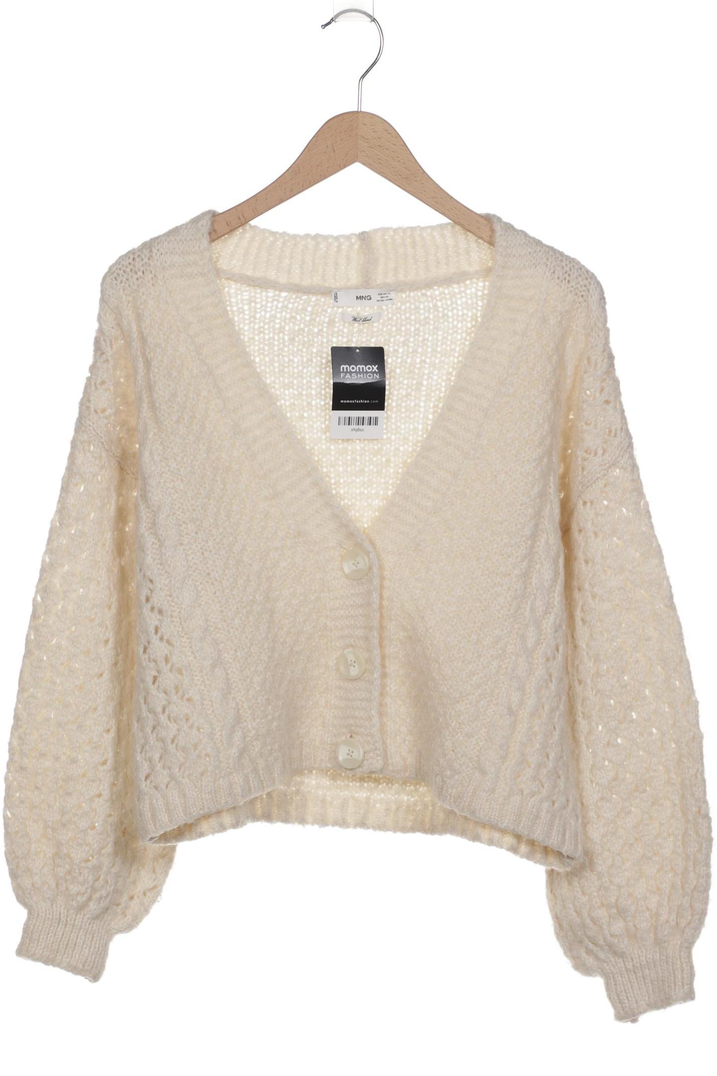 

Mango Damen Strickjacke, beige, Gr. 44