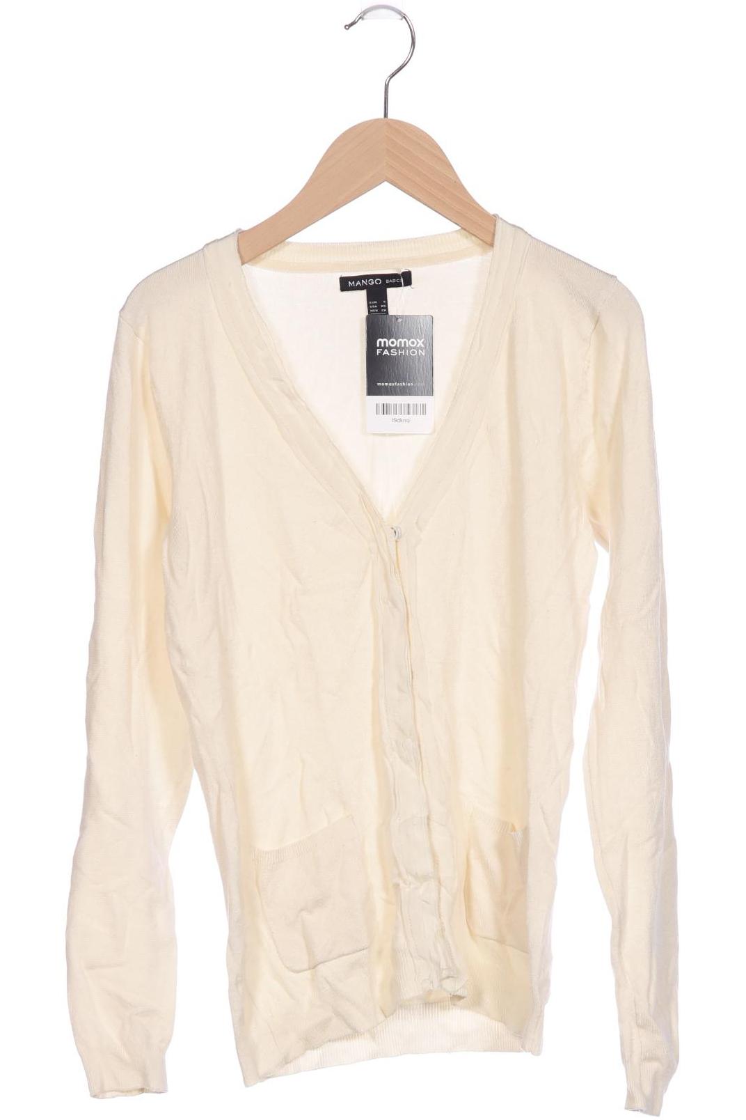 

Mango Damen Strickjacke, cremeweiß, Gr. 36