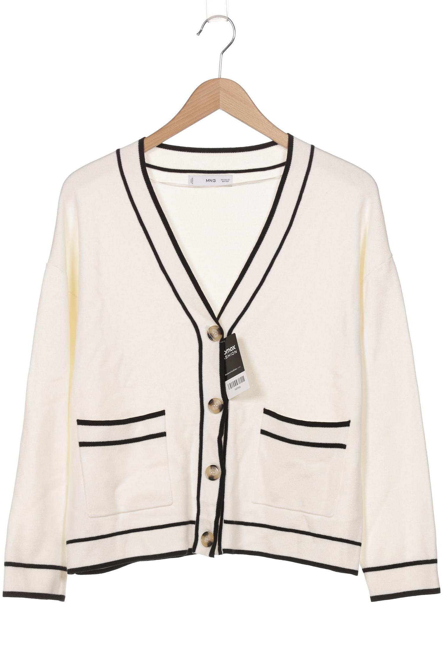 

Mango Damen Strickjacke, cremeweiß, Gr. 34
