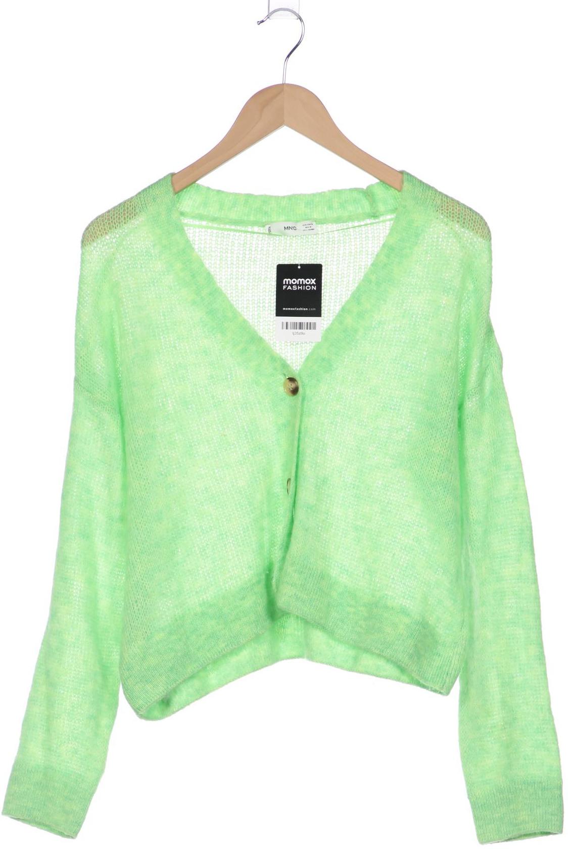 

Mango Damen Strickjacke, hellgrün, Gr. 38