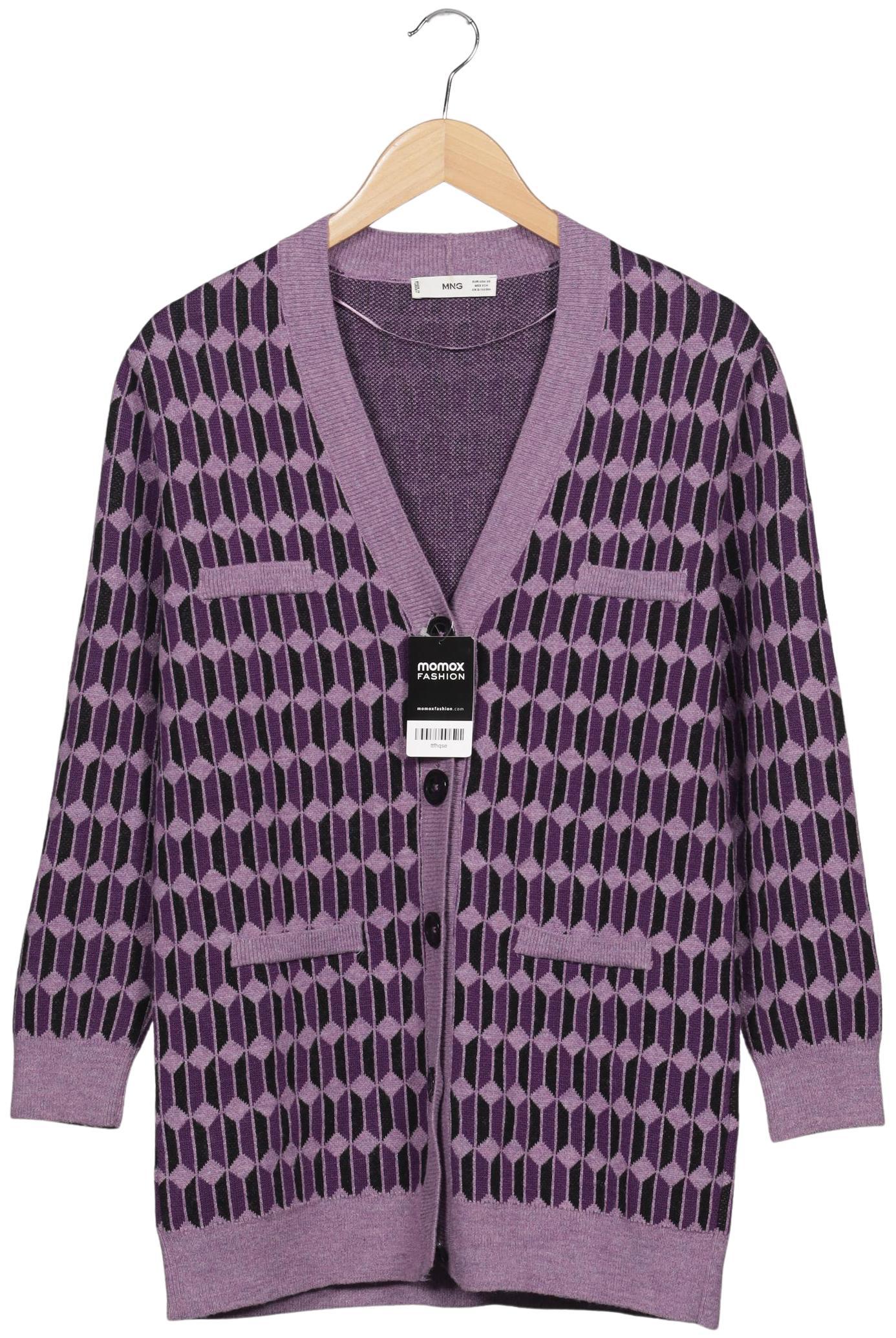

Mango Damen Strickjacke, flieder, Gr. 34