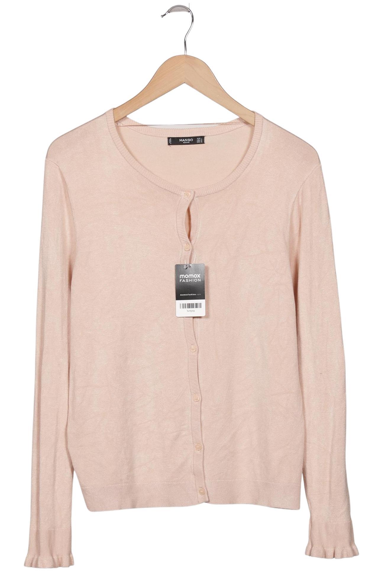 

Mango Damen Strickjacke, pink, Gr. 42