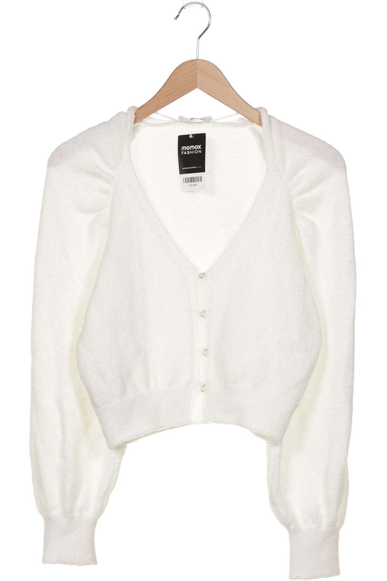 

Mango Damen Strickjacke, weiß, Gr. 38