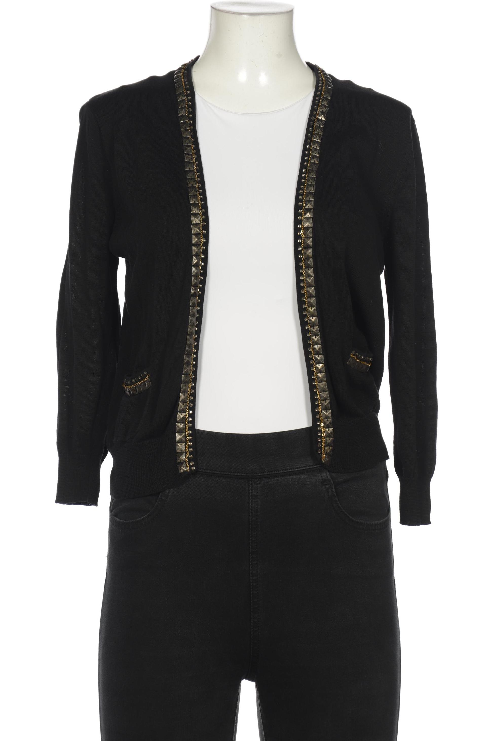 

MANGO Damen Strickjacke, schwarz