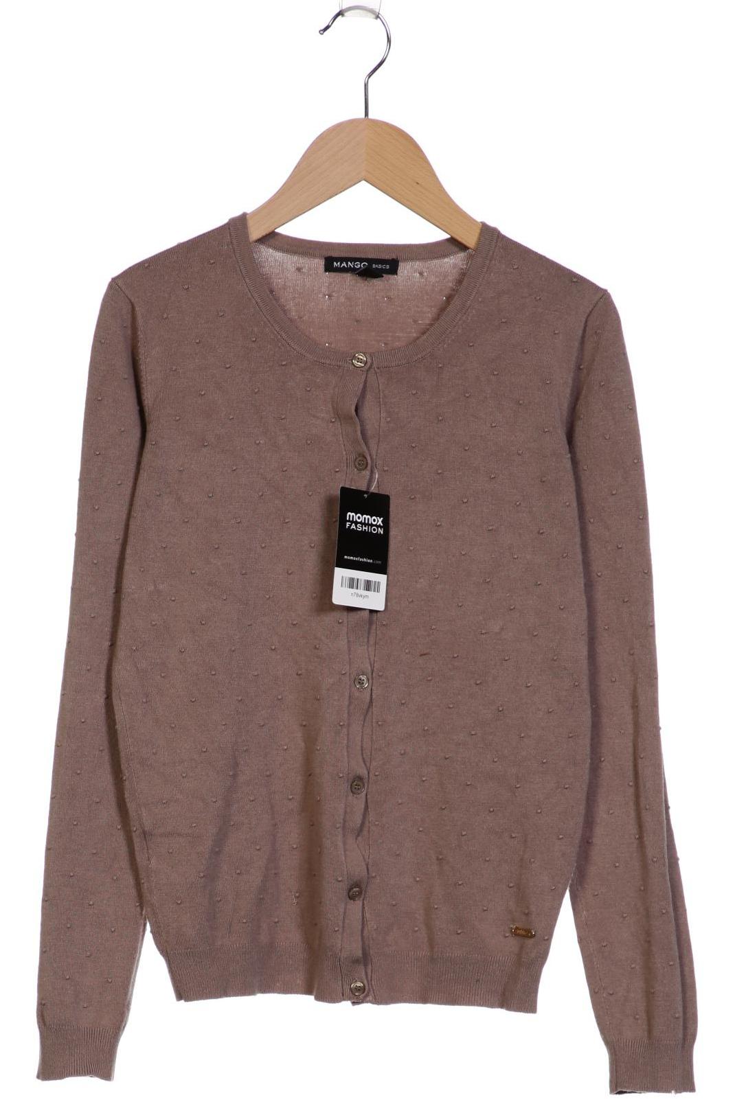 

Mango Damen Strickjacke, braun, Gr. 34