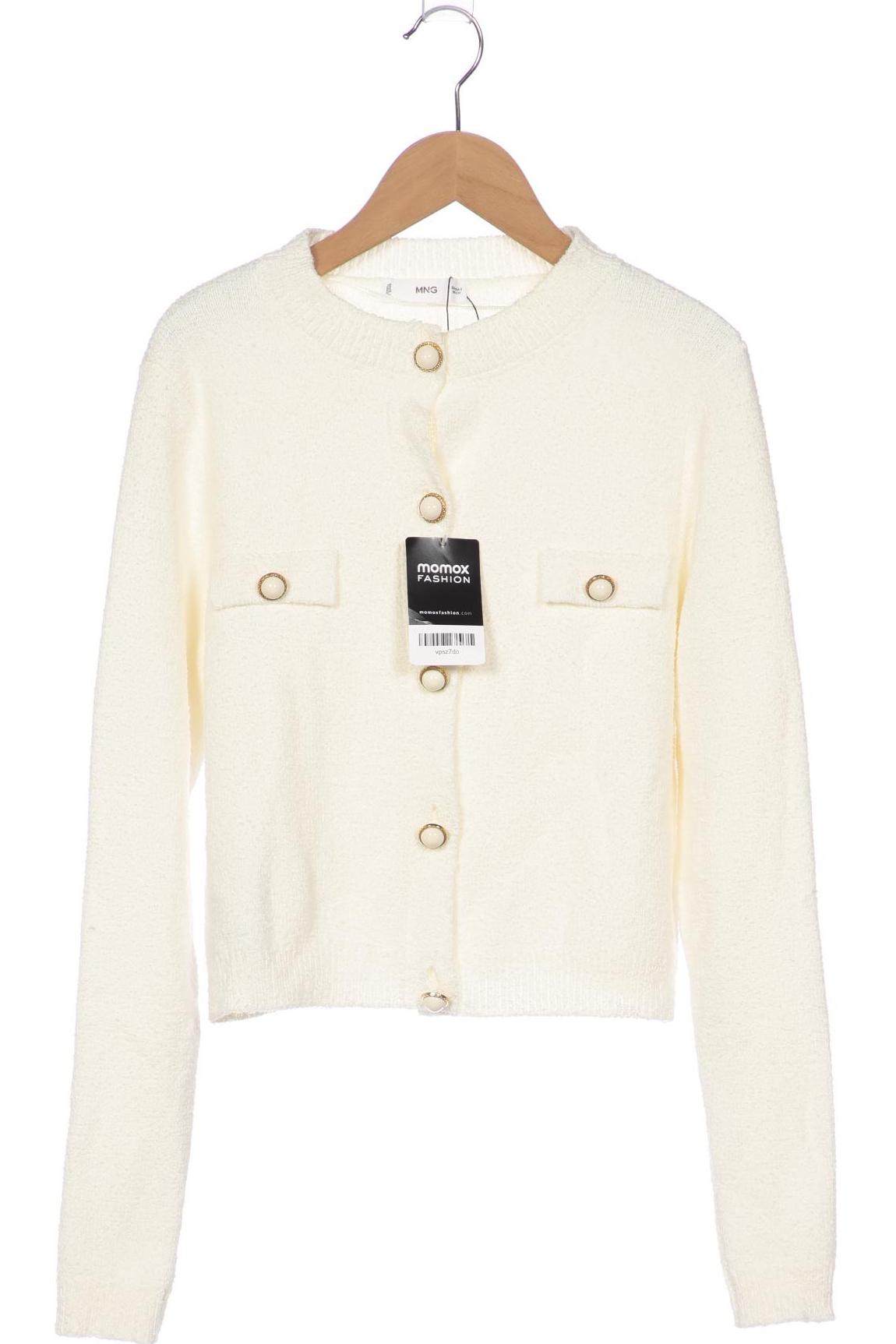 

Mango Damen Strickjacke, cremeweiß, Gr. 36